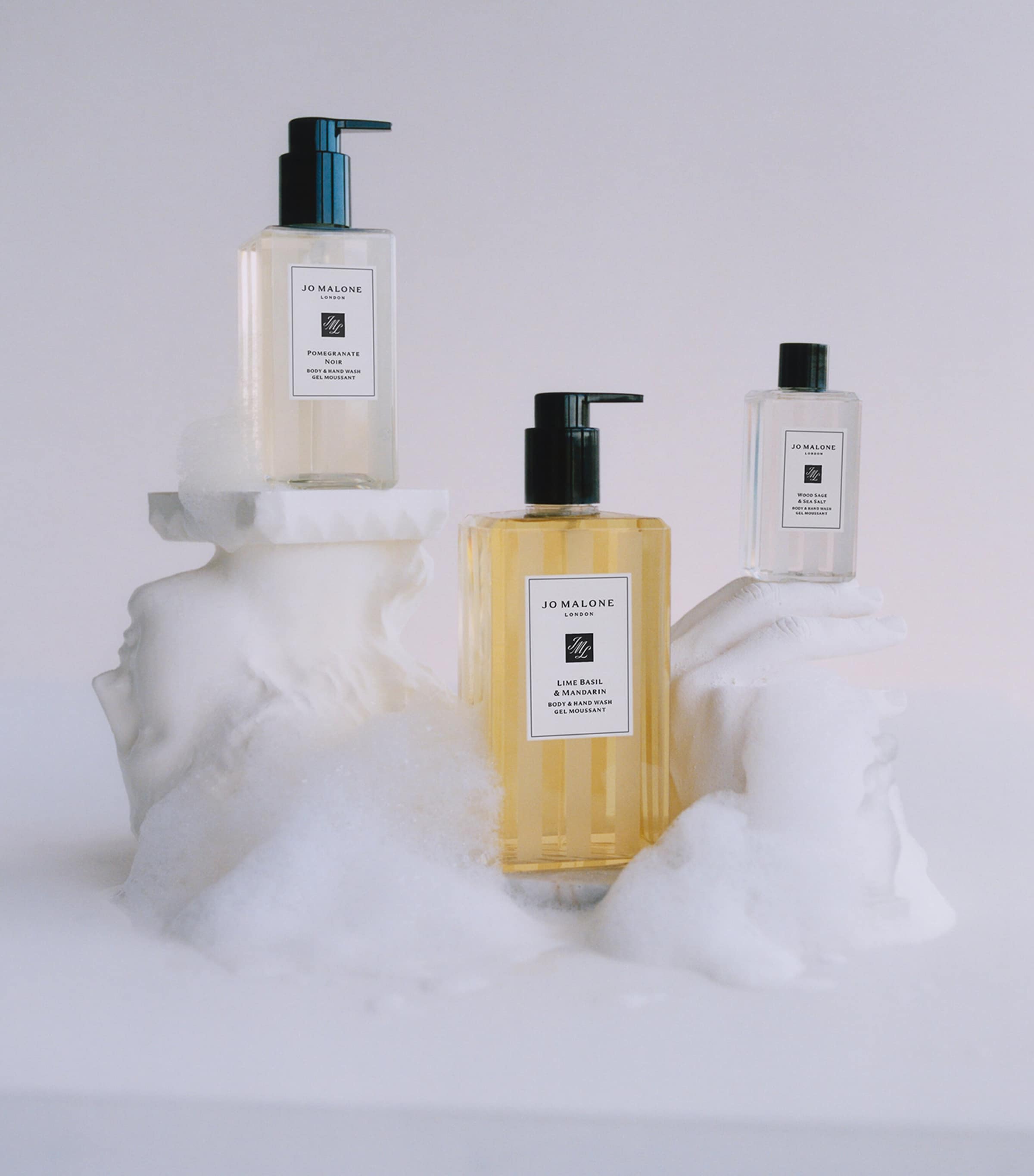 Jo Malone London Lime Basil And Mandarin Hand And Body Wash (250ml) Image 4