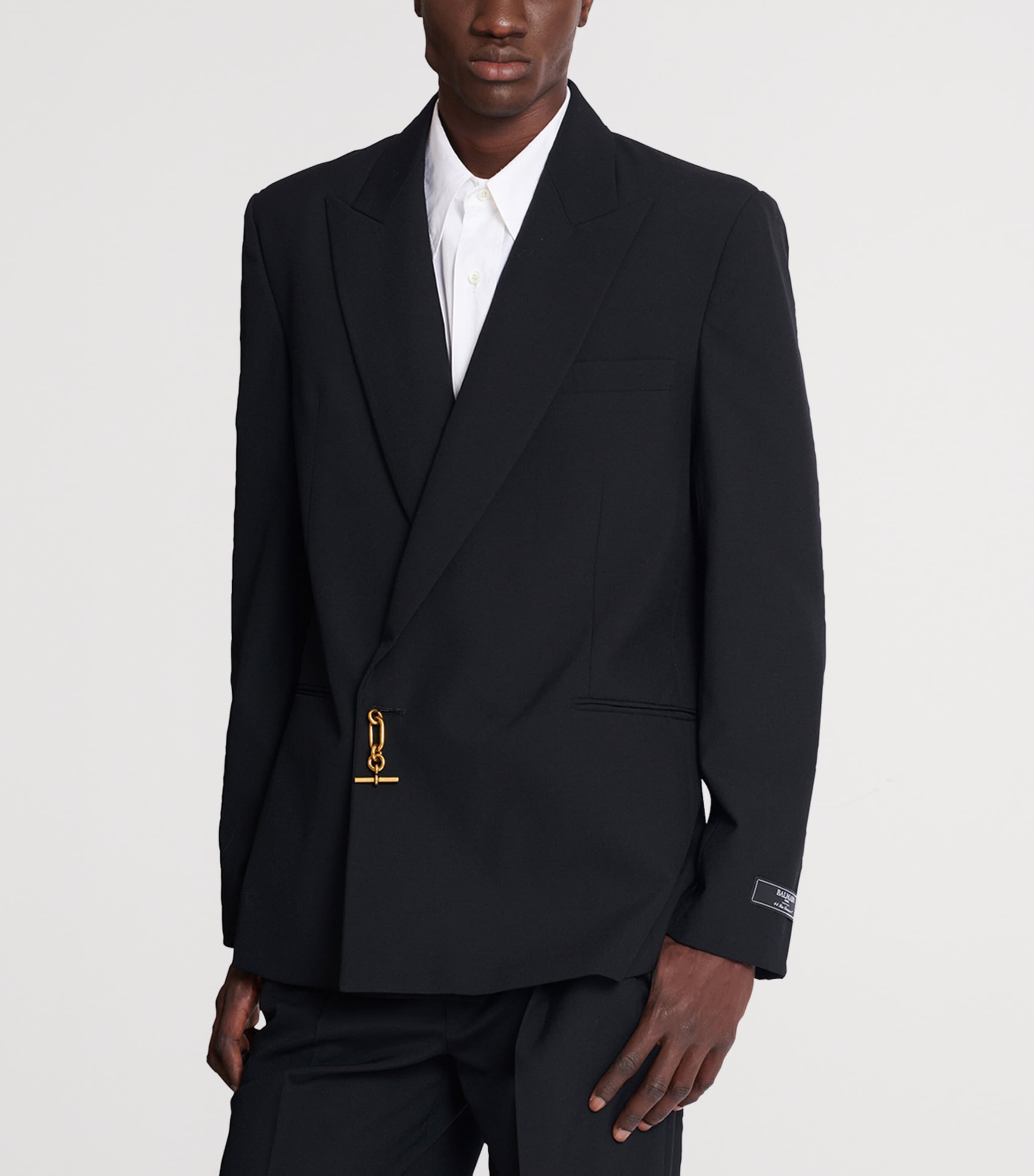 Wool Blazer 0PA NOIR Image 9