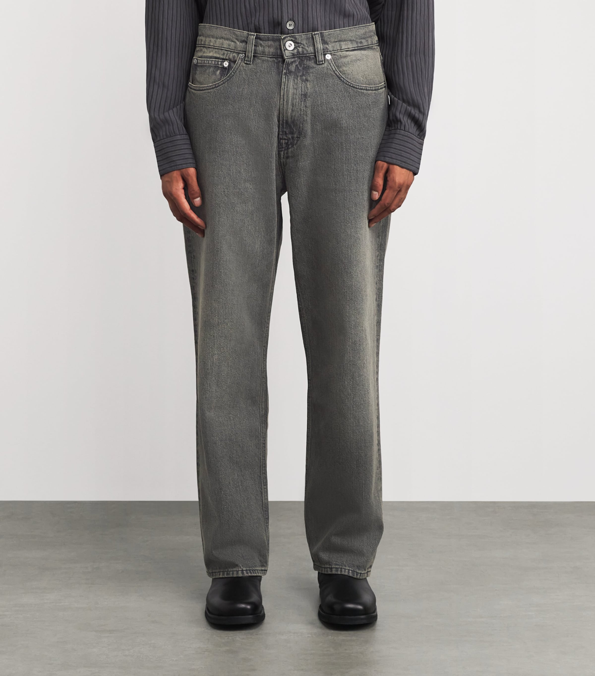 Third Cut Jeans ASH DUST CHAIN TWILL Image 3