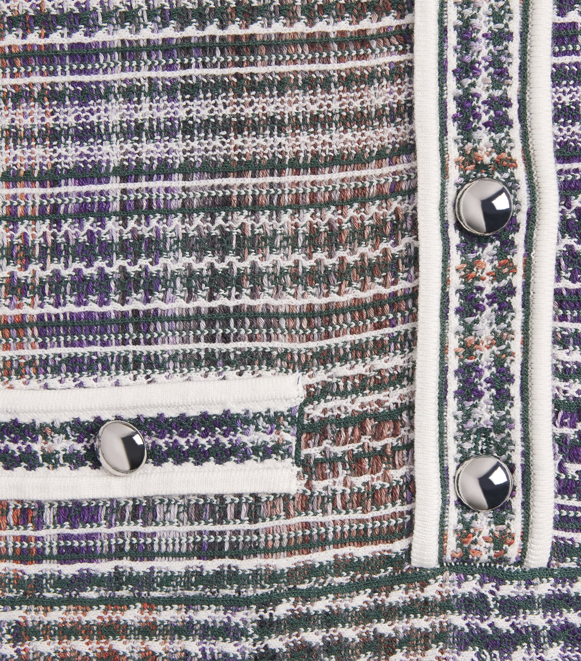 Lauper Knit Mini Dress G0714 HNTER GRN MLTI Image 5