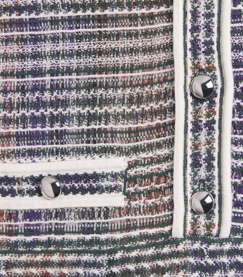 Lauper Knit Mini Dress G0714 HNTER GRN MLTI Image 5