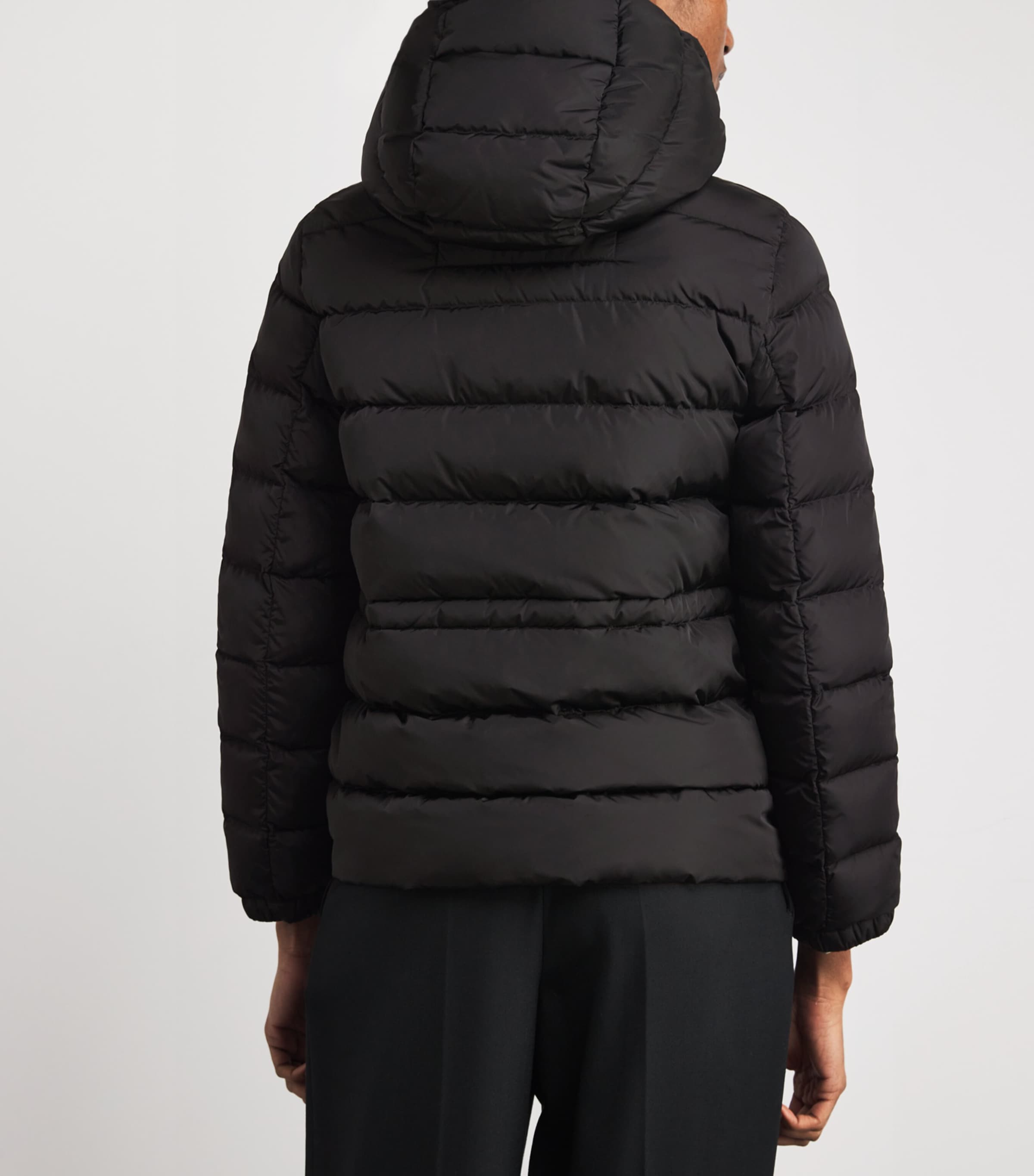 Down Water-Repellent Puffer Jacket BLACK Image 4