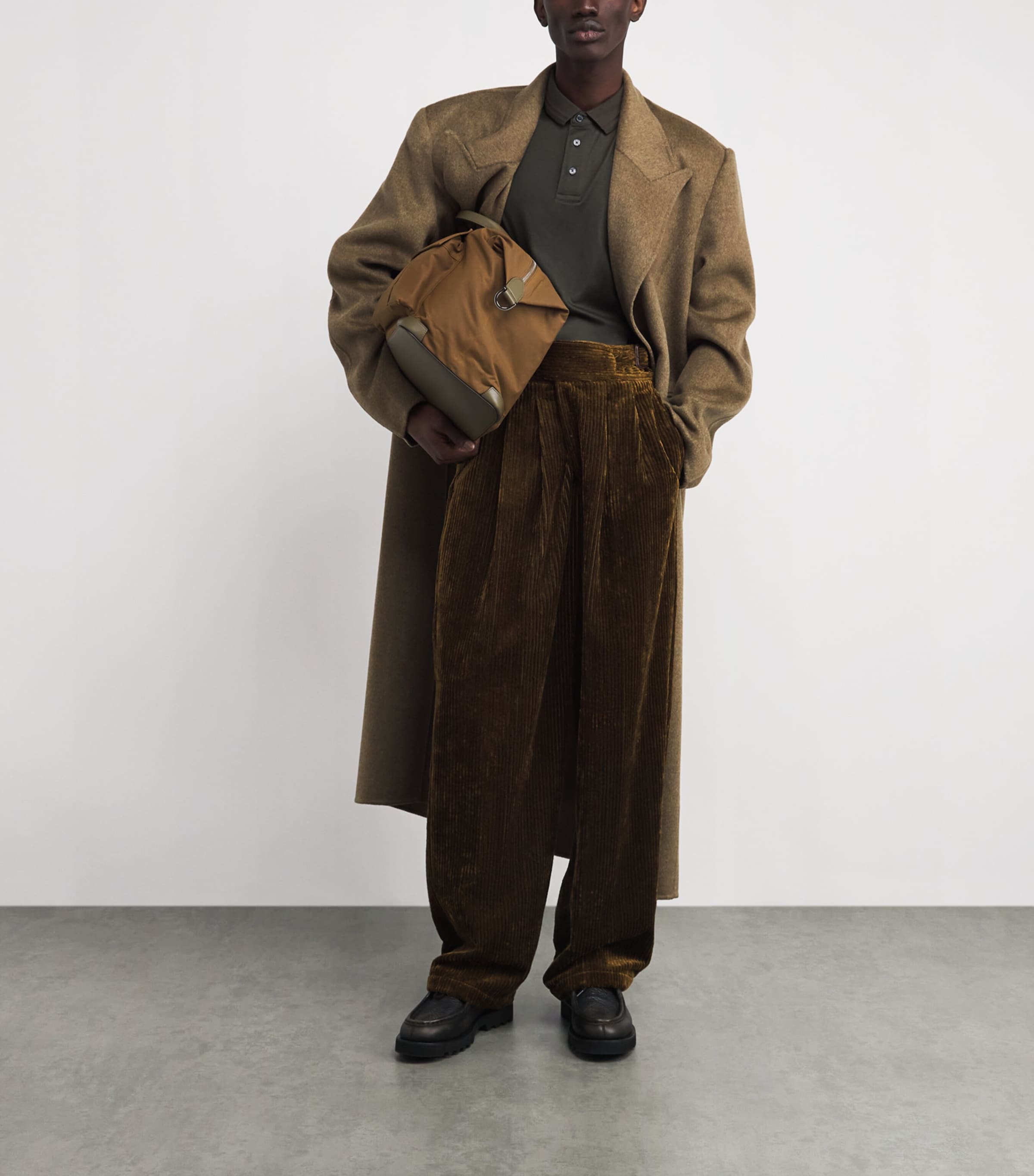 Embossed-Logo Polo Shirt U8120 Image 2