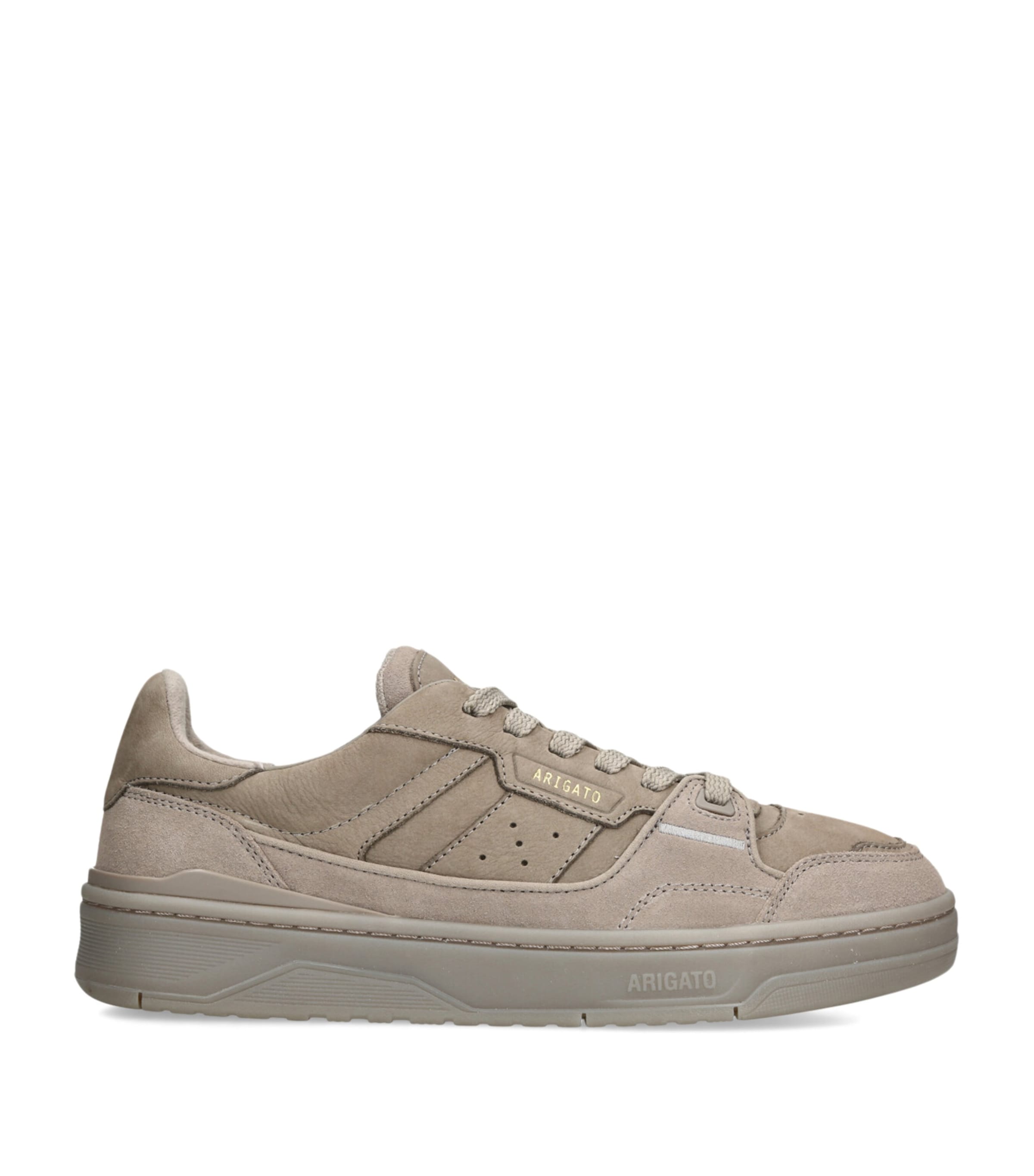 Axel Arigato Suede Clay Low-Top Sneakers Taupe Image 1