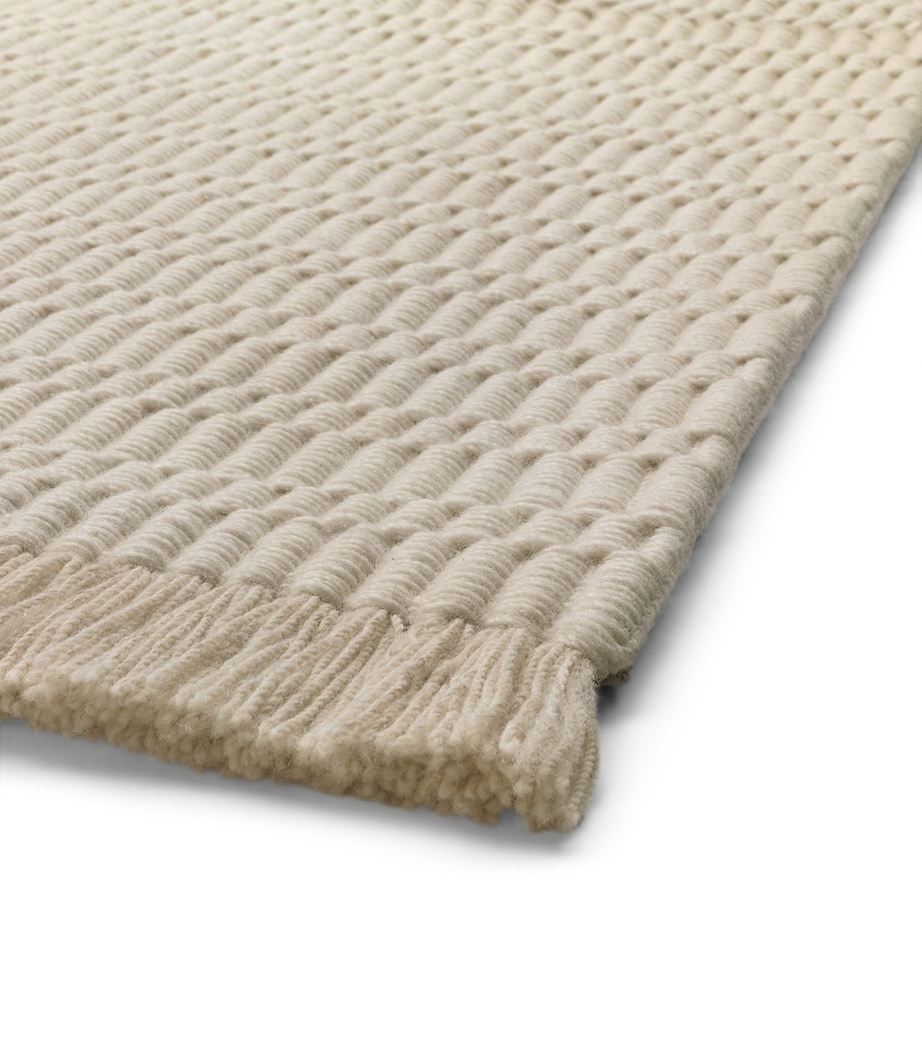 Wool-Cotton Mori Rug (300cm x 400cm) BEIGE Image 1