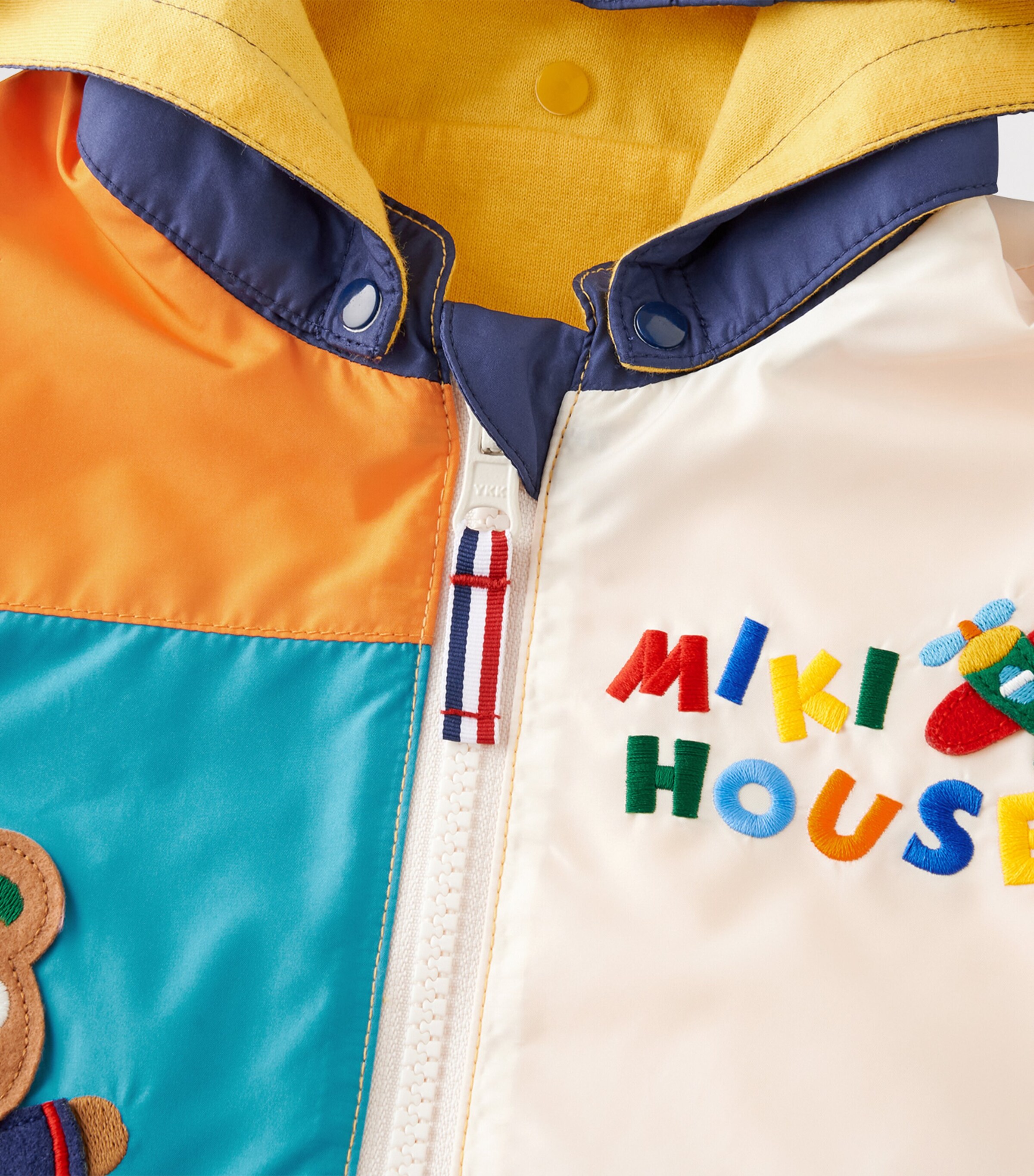 Miki House Reversible Pucchi Logo Windbreaker Coat (2-7 Years) Image 4