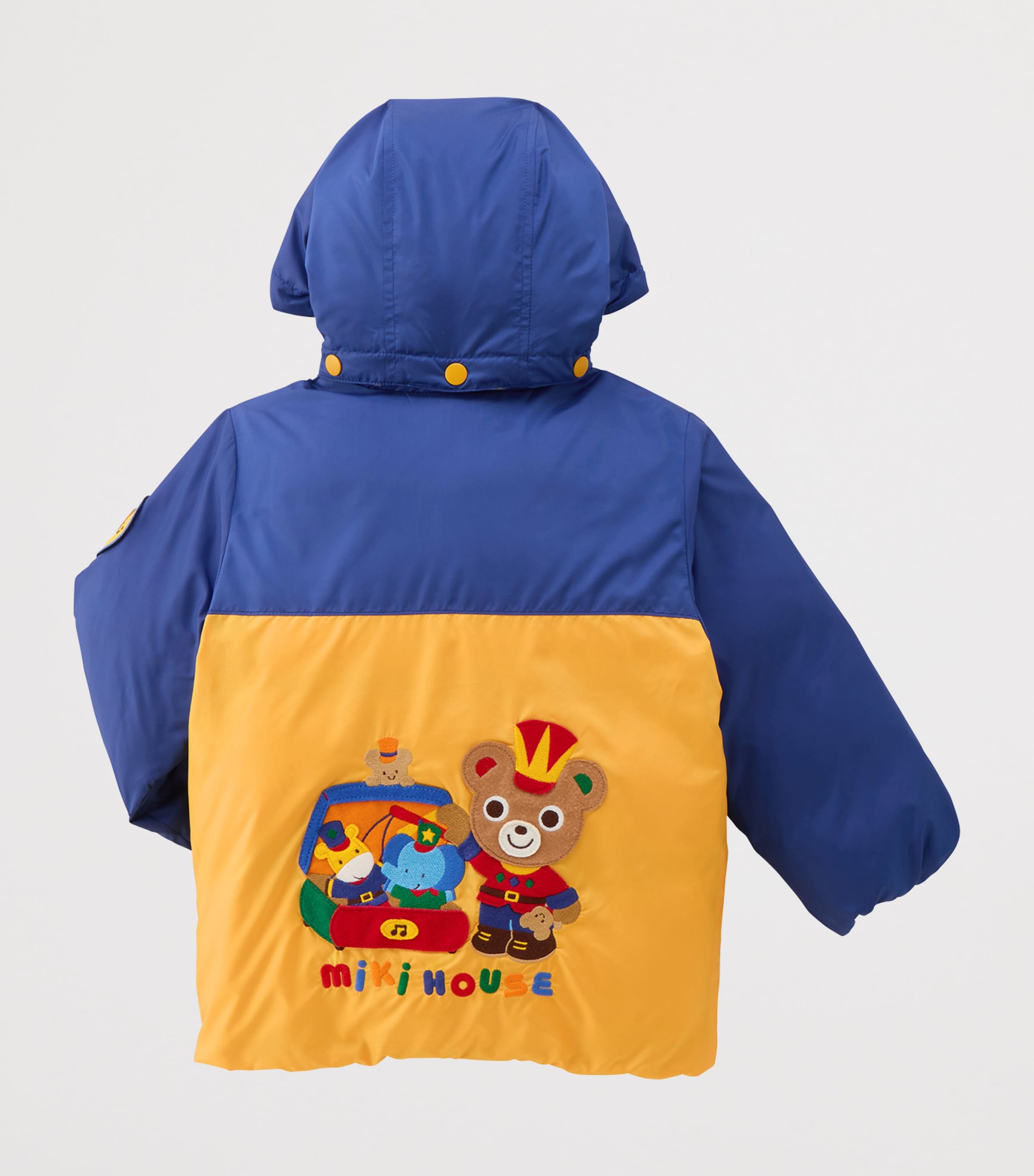 Miki House Down Embroidered Jacket (2-4 Years) Image 3