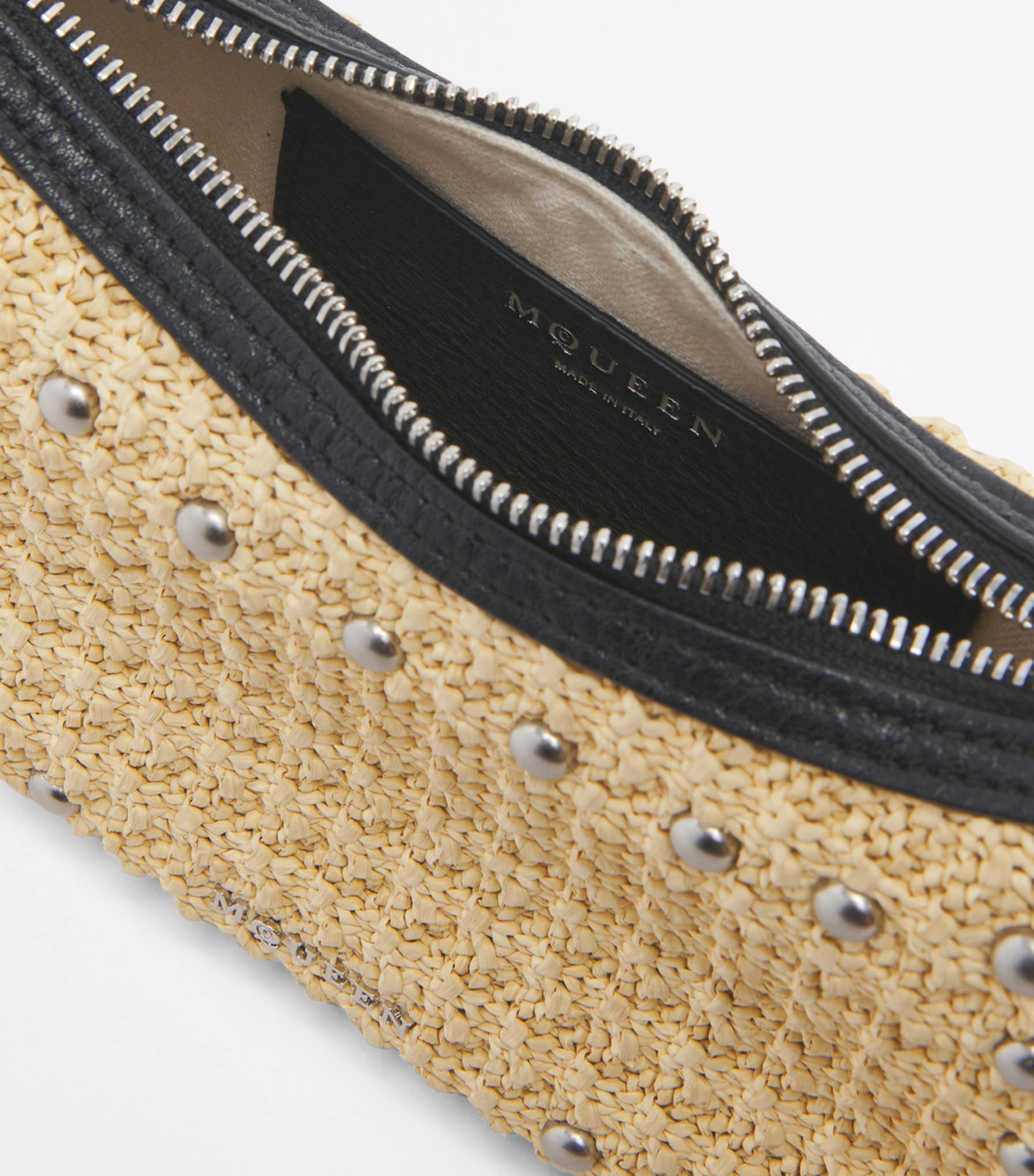 Mini Raffia T-Bar Shoulder Bag 9750 Image 5