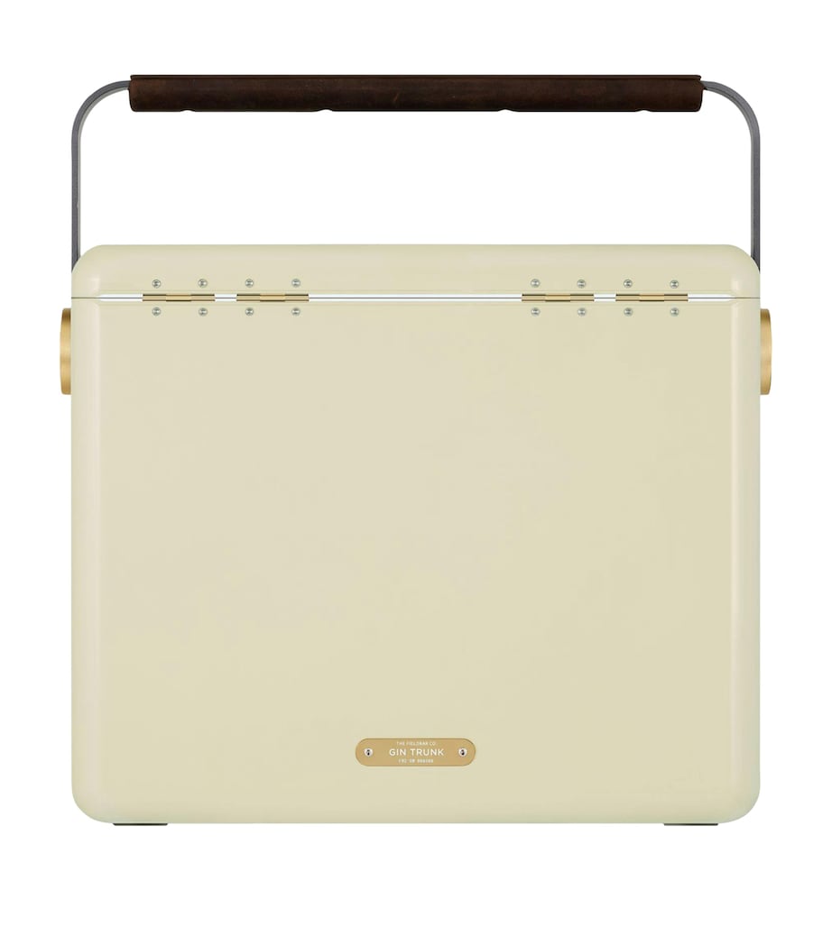 Fieldbar Gin Trunk Cooler Box Safari White Image 4