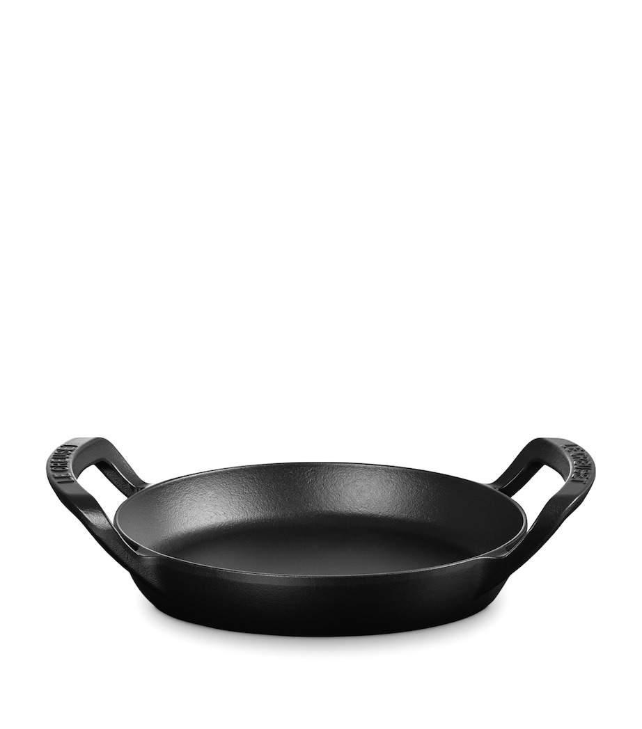 Cast Iron Outdoor Collection Round Skillet (25cm) SATIN BLACK Image 1
