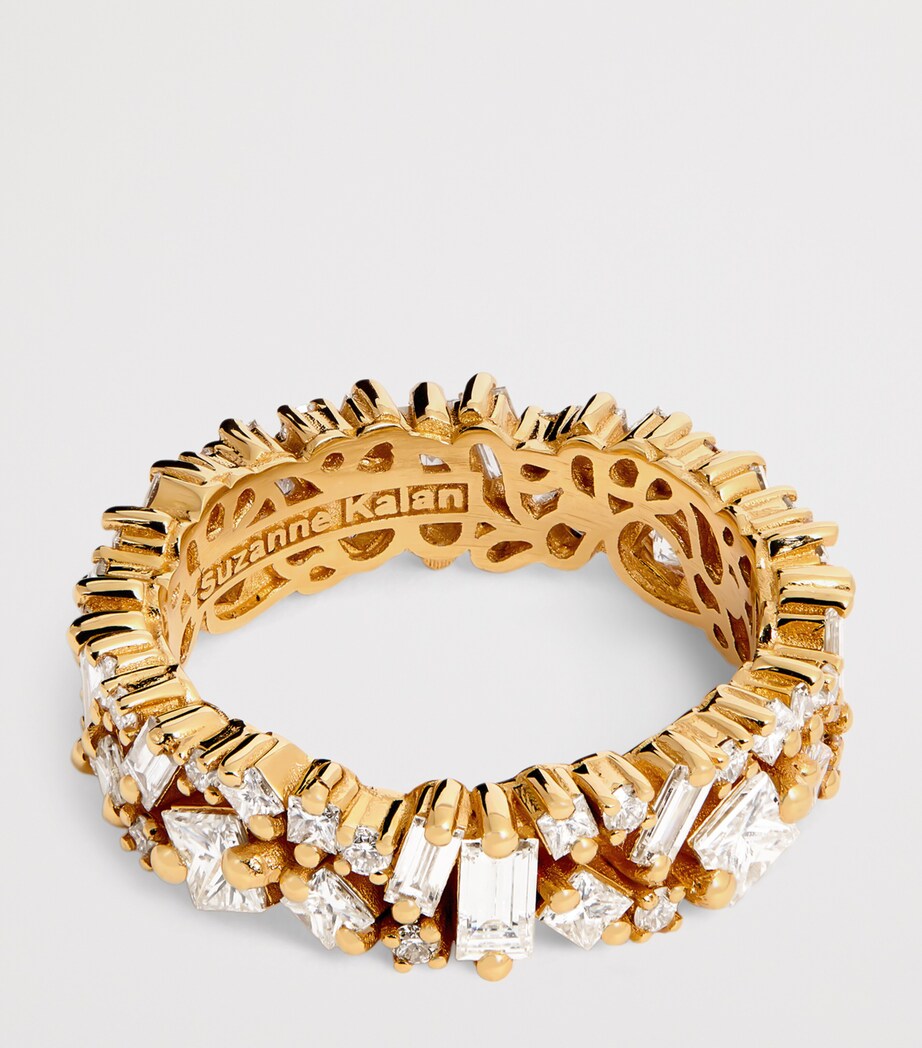 Rose Gold and Diamond La Fantaisie Eternity Ring (Size 8) 18K YG/WD Image 4