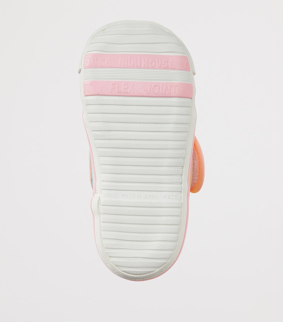 Miki House Canvas Embroidered Velcro Sneakers Image 3