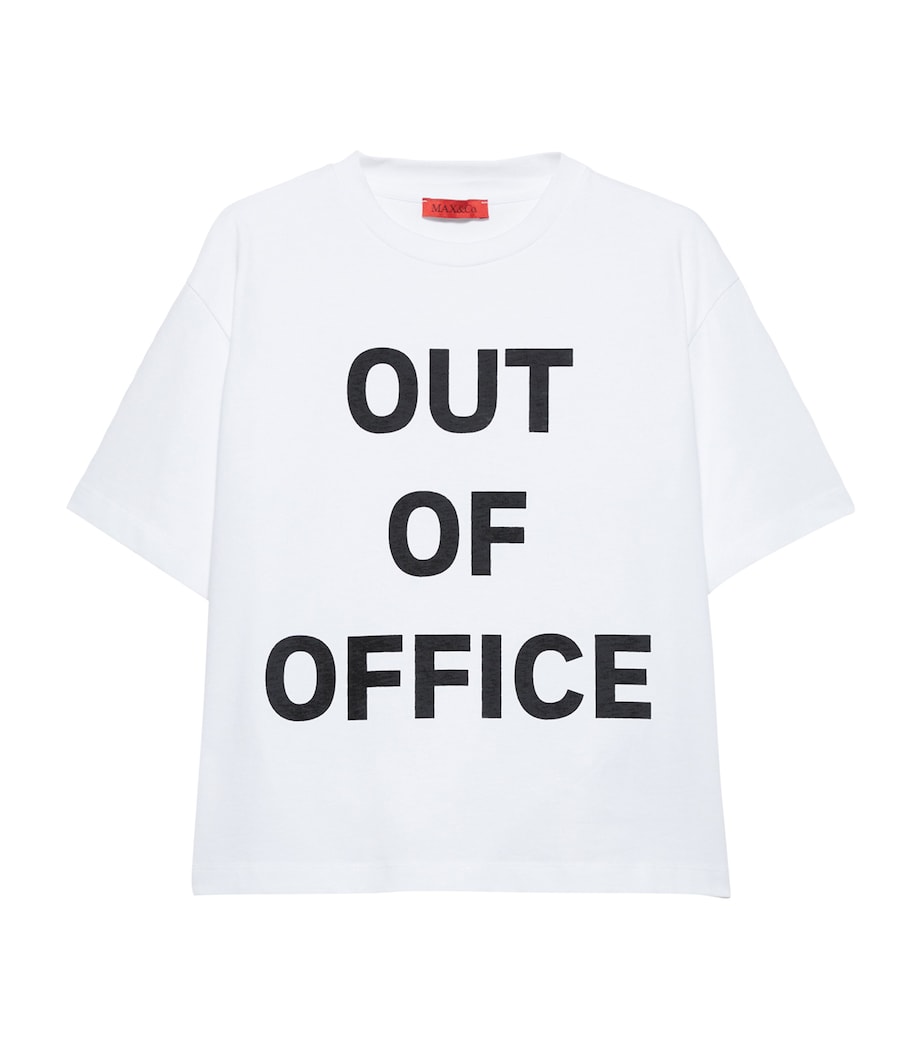 Cotton Printed T-Shirt OPTICAL WHITE Image 1