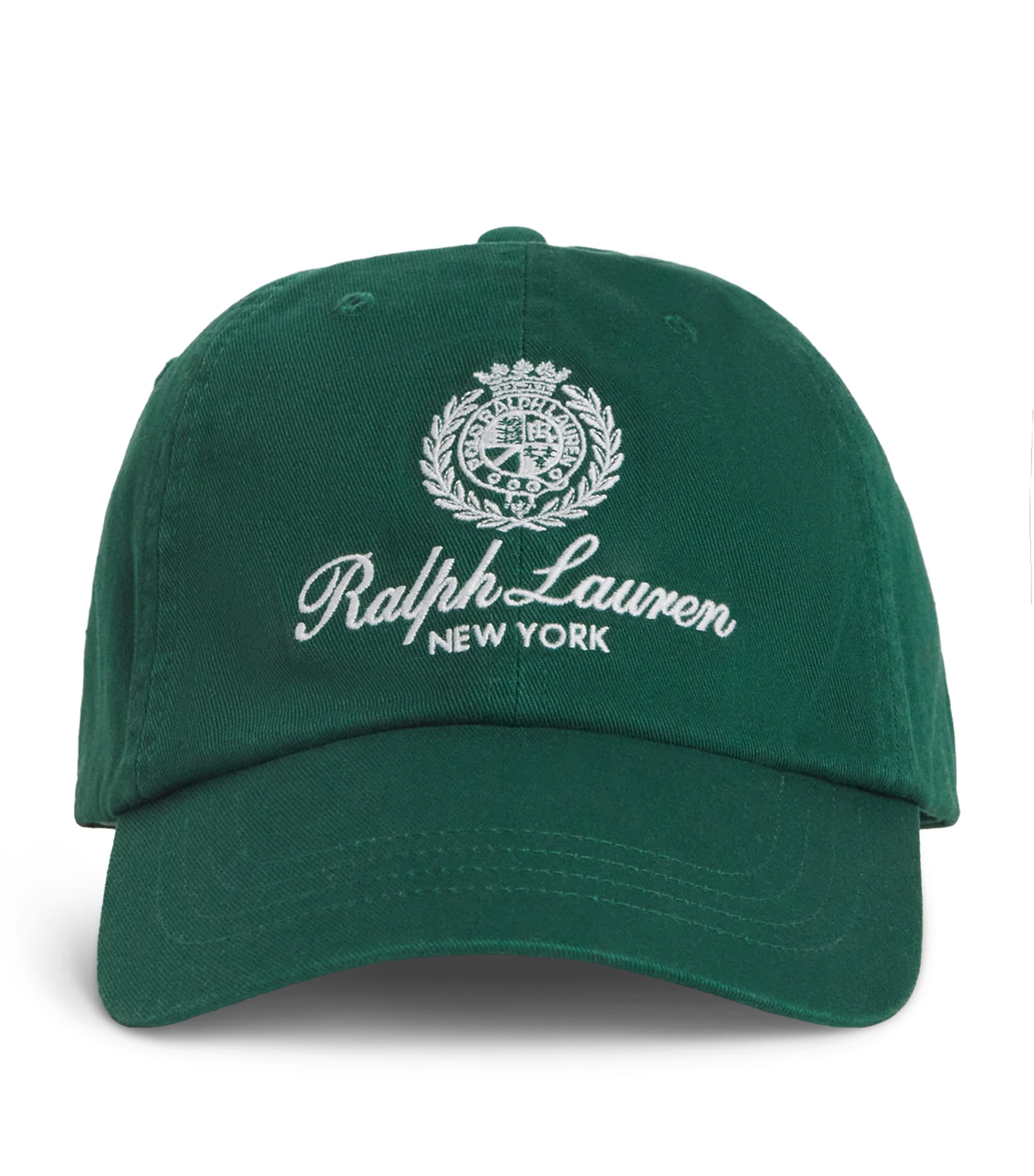 Polo Ralph Lauren Embroidered Crest Cap New Forest Image 1