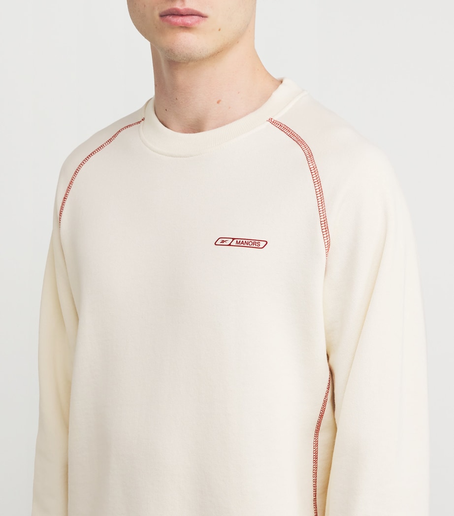 x Reebok Logo Sweatshirt CHALK Image 6