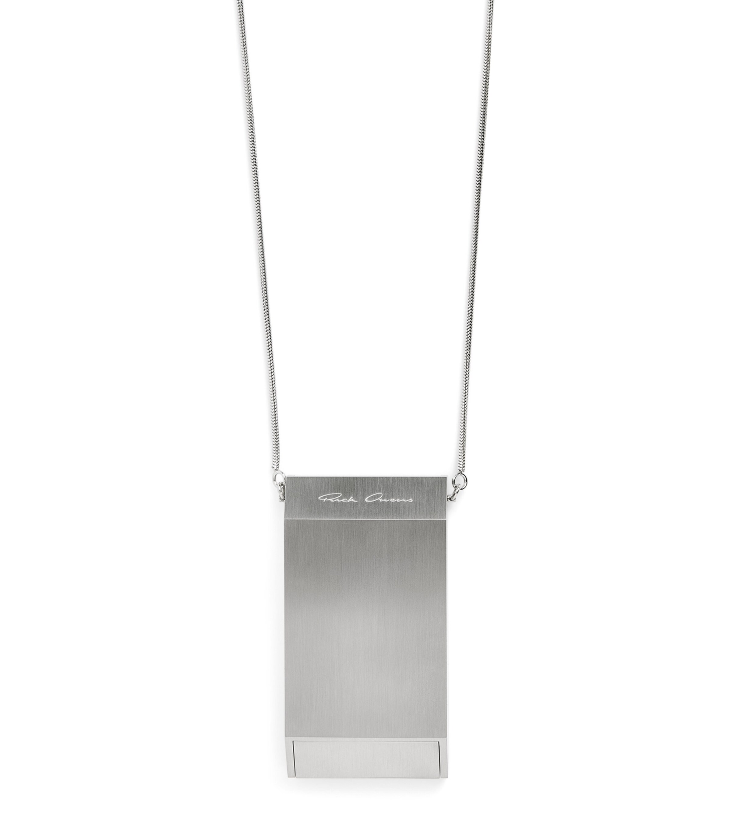 Rick Owens Portable Ashtray Necklace Palladio Image 1