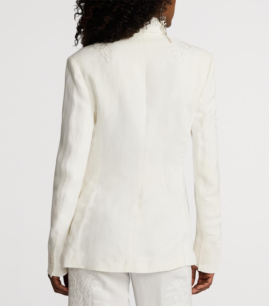 Embroidered Collen Jacket CREAM Image 10