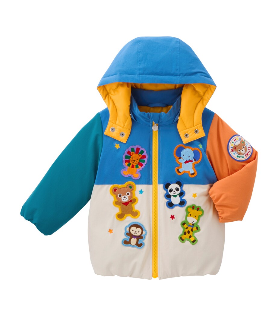 Down Animal Appliqué Jacket (2-7 Years) 15 Image 1