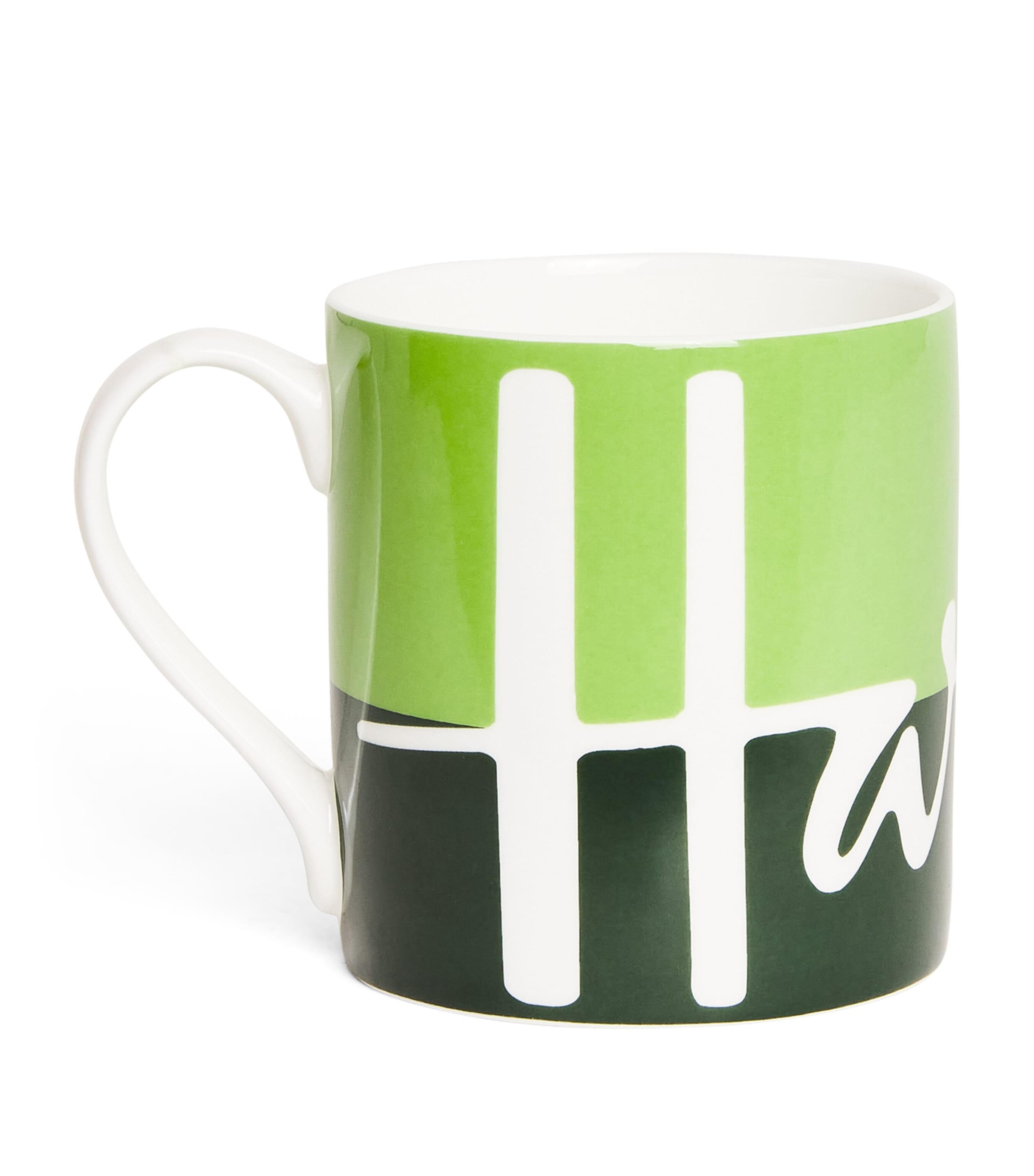 Harrods Ceramic Logo Mug In Green