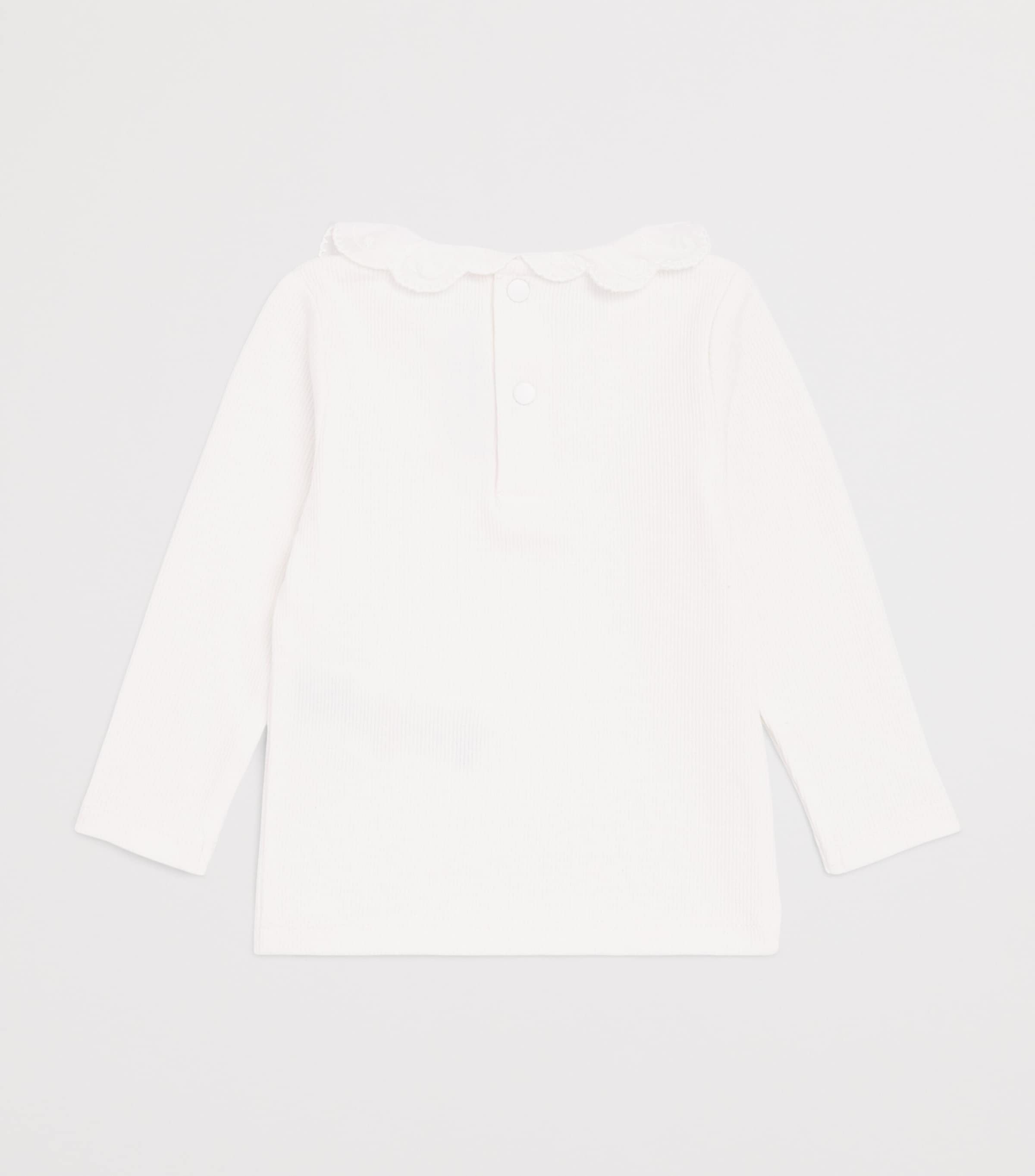 Tartine et Chocolat Stretch-Cotton Ruffle-Collar Top (3 Months-4 Years) Image 2
