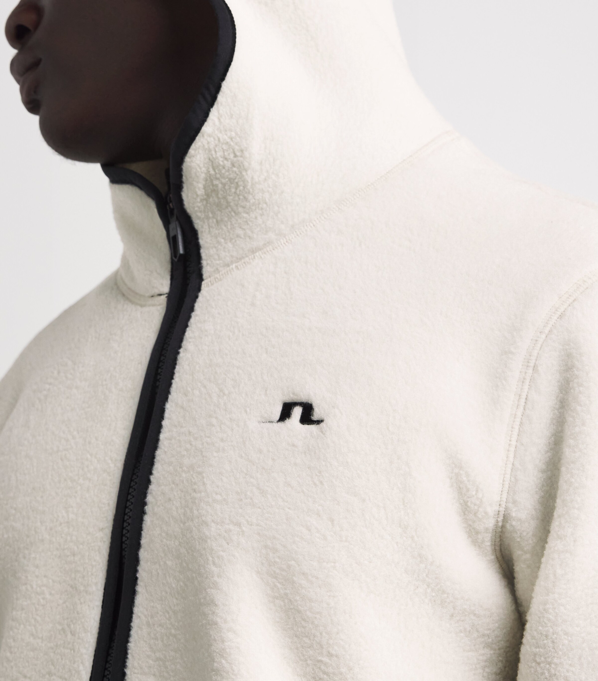 Fleece Seymor Zip-Up Hoodie MOONBEAMU029 Image 6