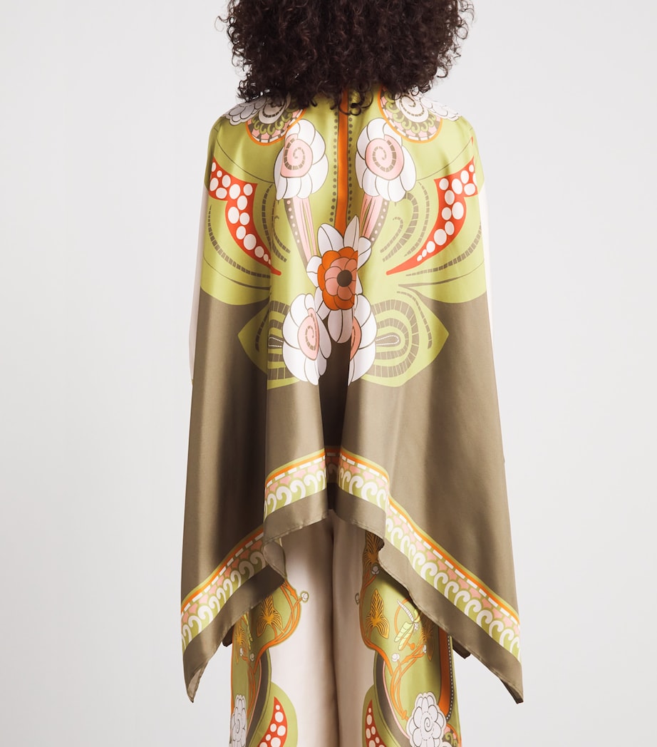 La Doublej Womens Silk Printed Foulard Shirt Ambrosia Placee Image 5