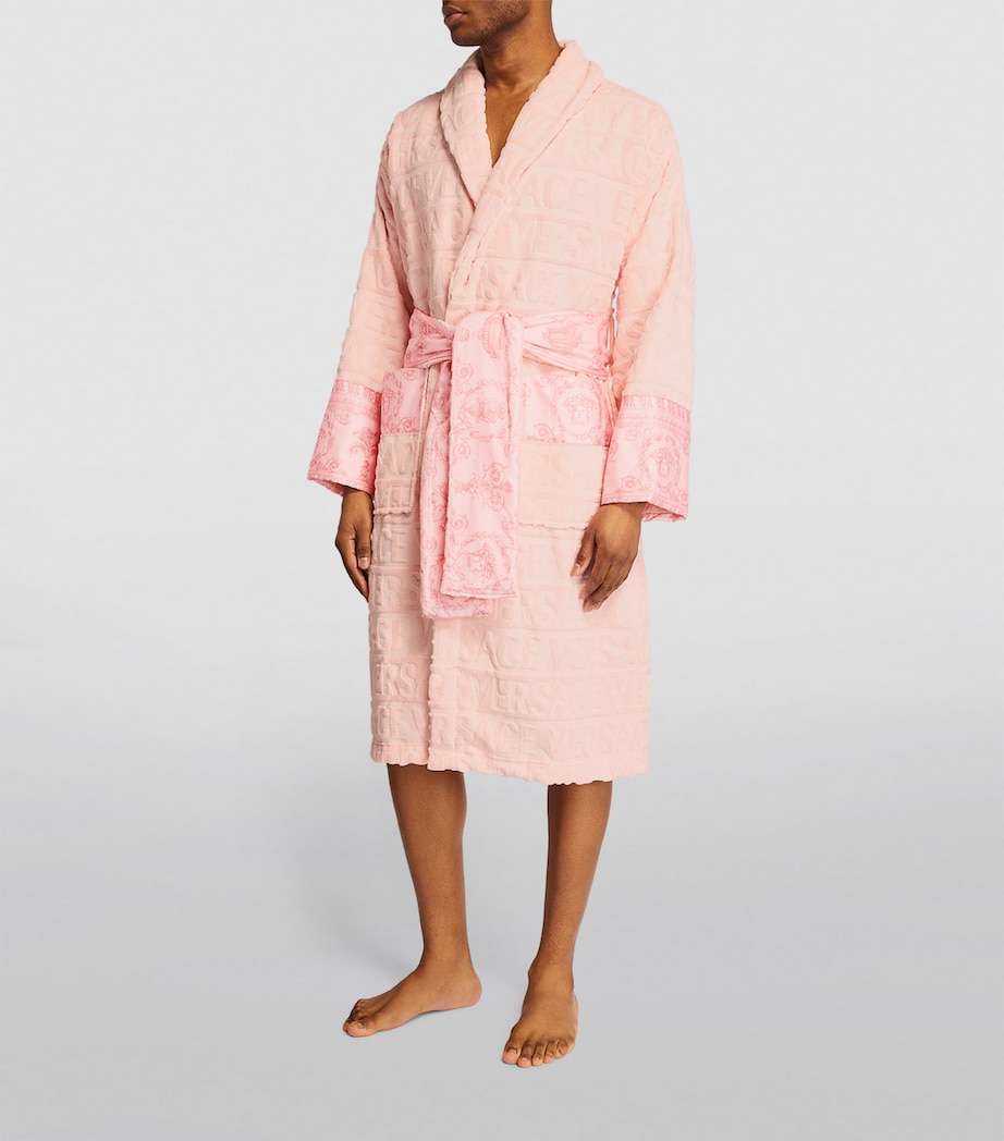 Baroque Bath Robe 5P410 PNK/PNK Image 5