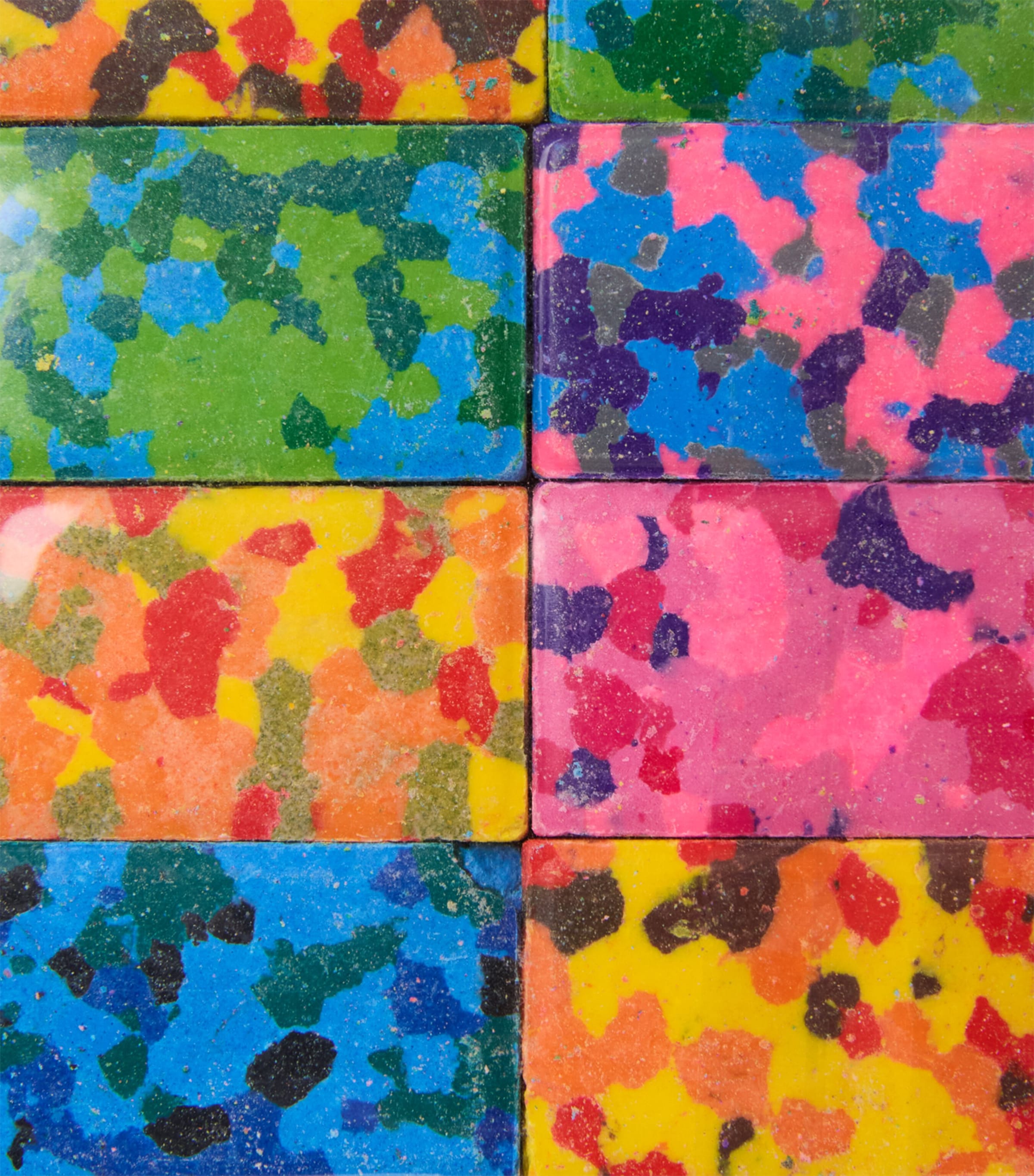 KONGES SLOJD Confetti Crayons (Pack of 8) Star Image 2