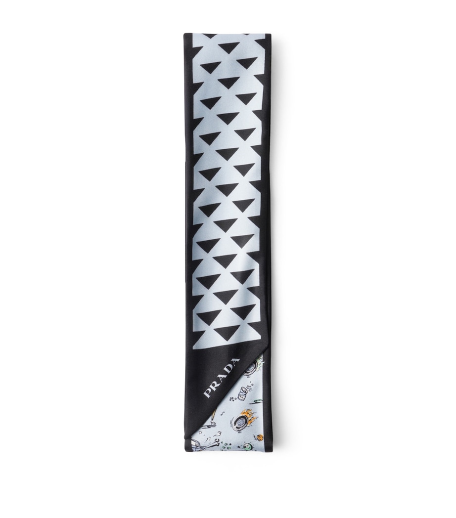 Silk Printed Twilly F0H5U Image 1