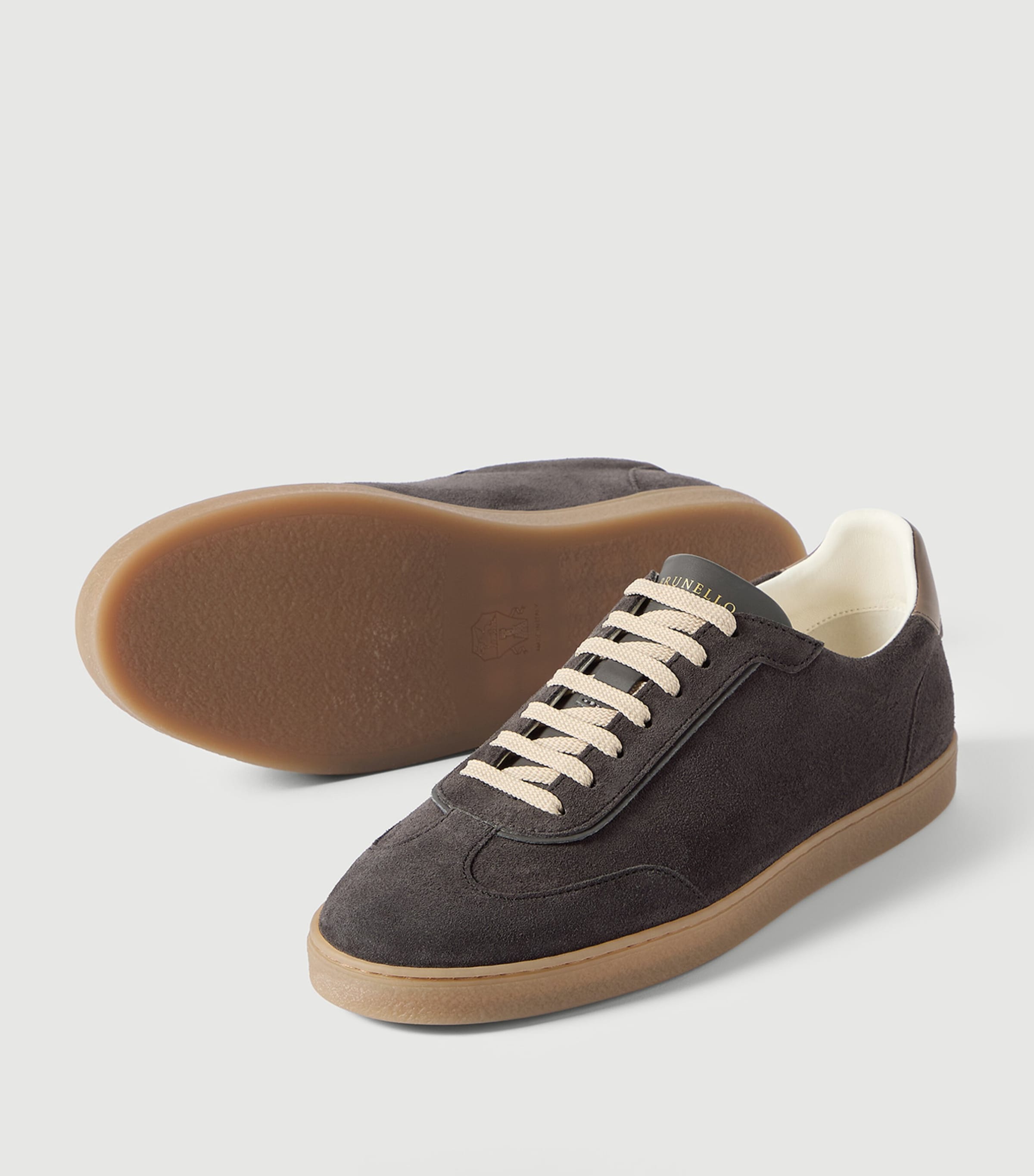 Brunello Cucinelli Suede Low-Top Sneakers Image 4