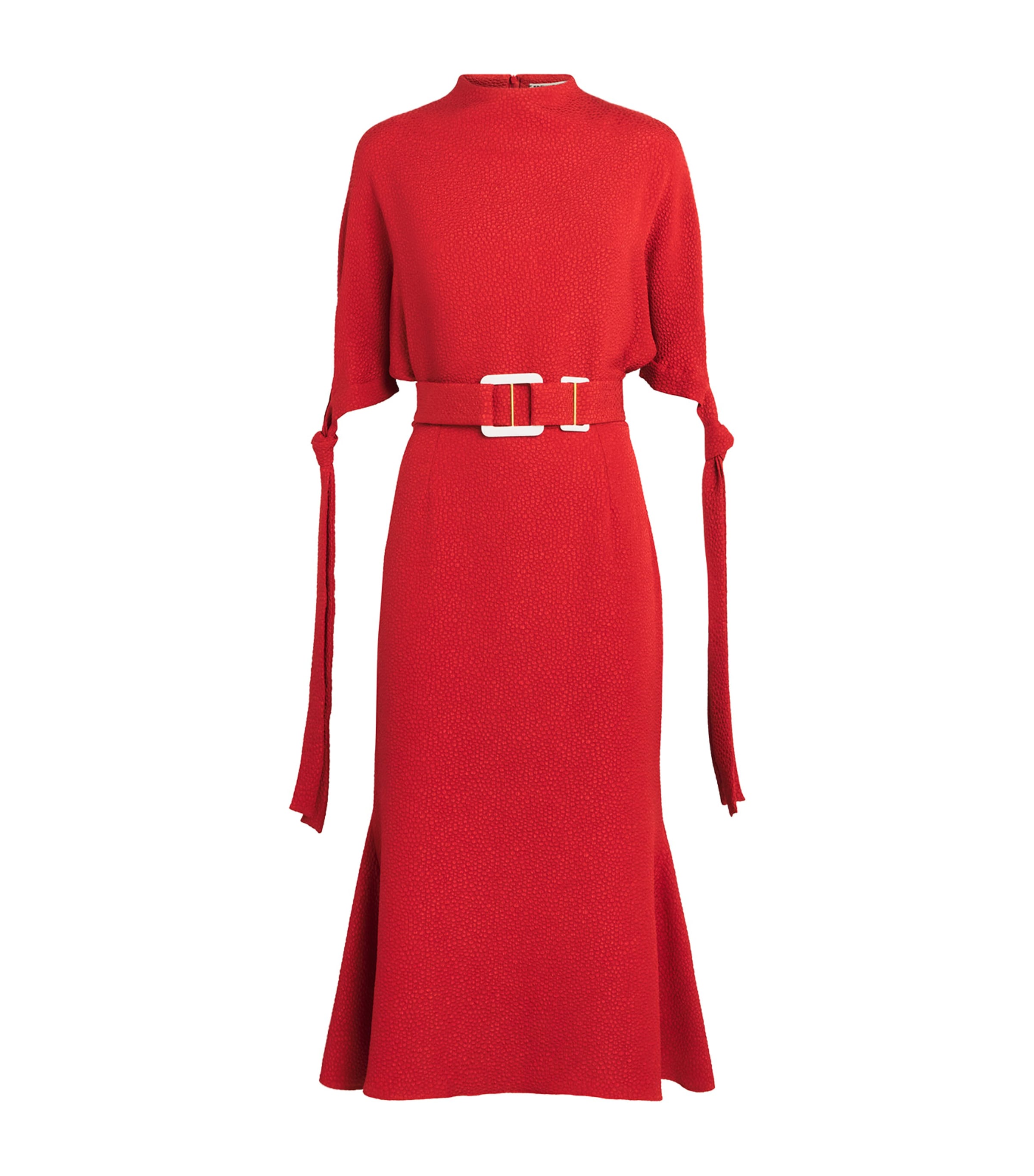 Edeline Lee Jacquard Pedernal Dress In Multi