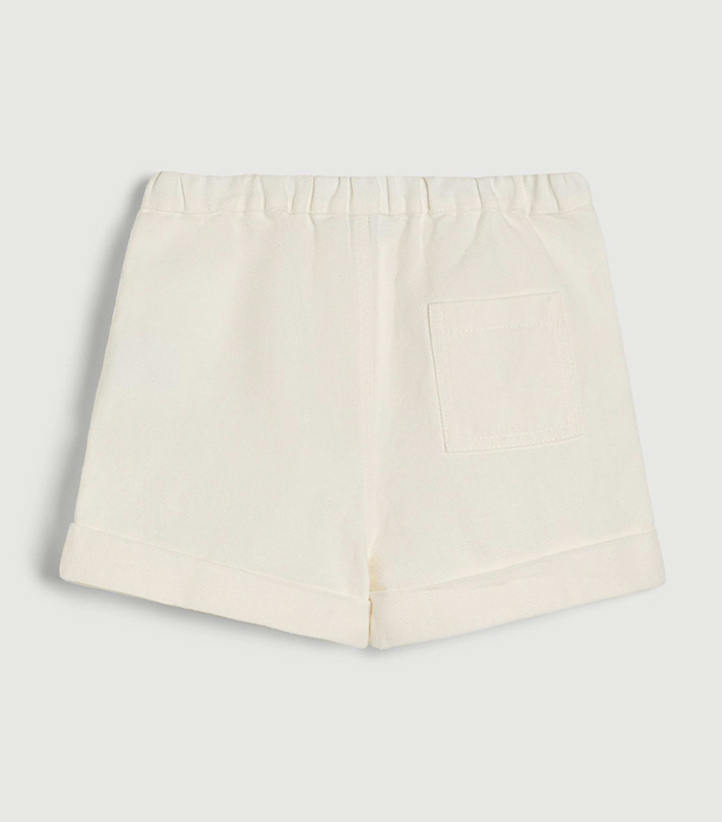 Brunello Cucinelli Kids Cotton-Linen Baby Bernie Shorts (3-18 Months) Image 5