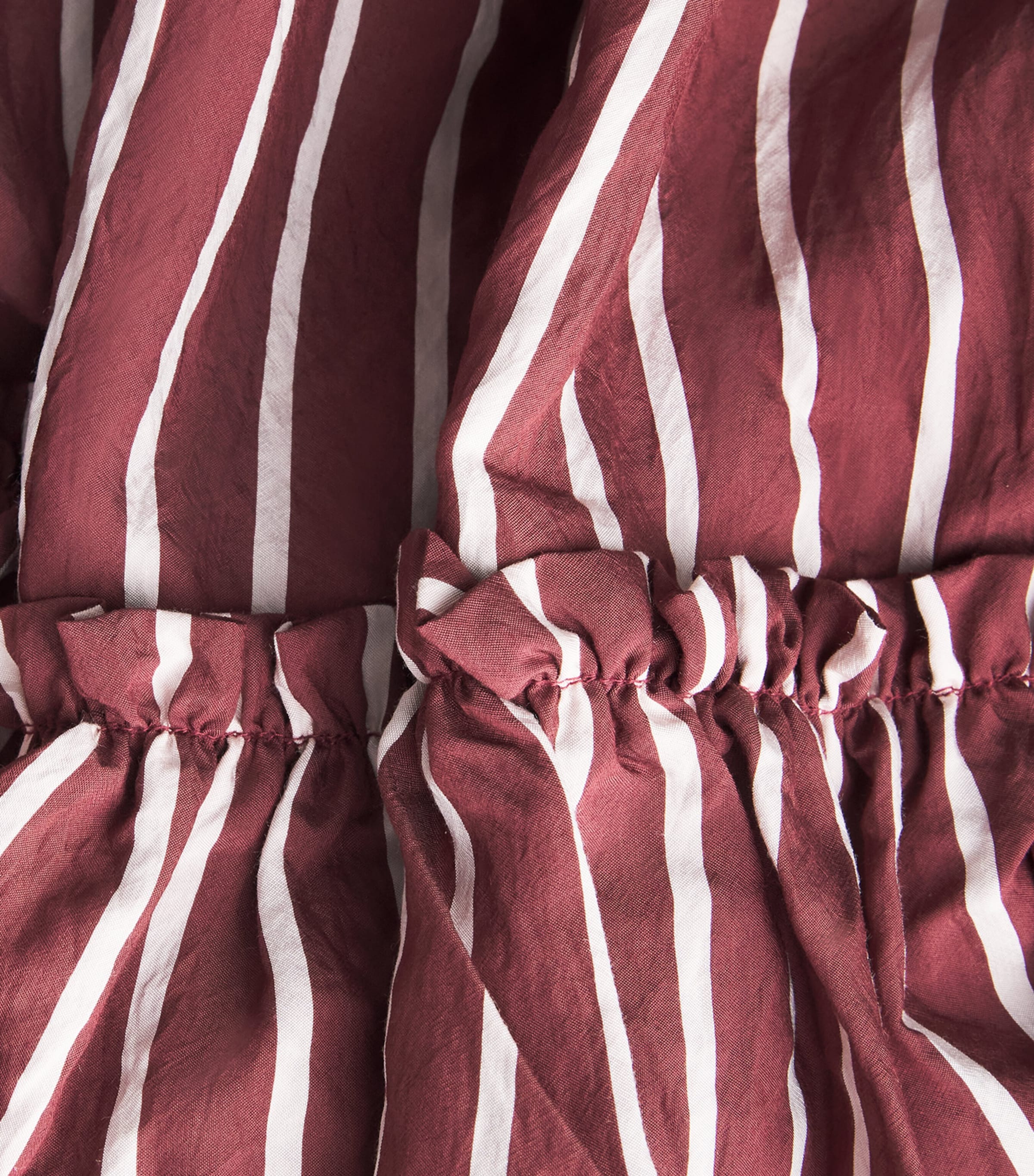 Claudie Pierlot Womens Stripe Midi Skirt Dual Color Image 6