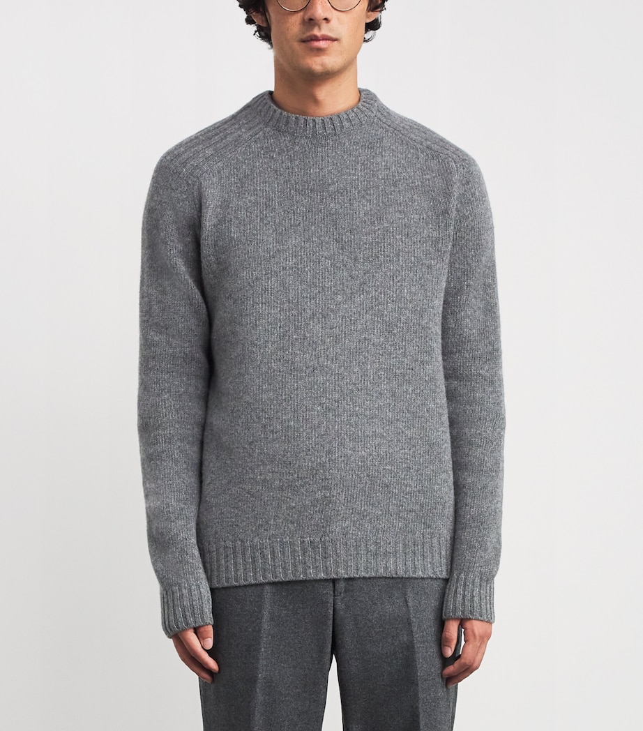 Wool Sweater 9460 GREY Image 3