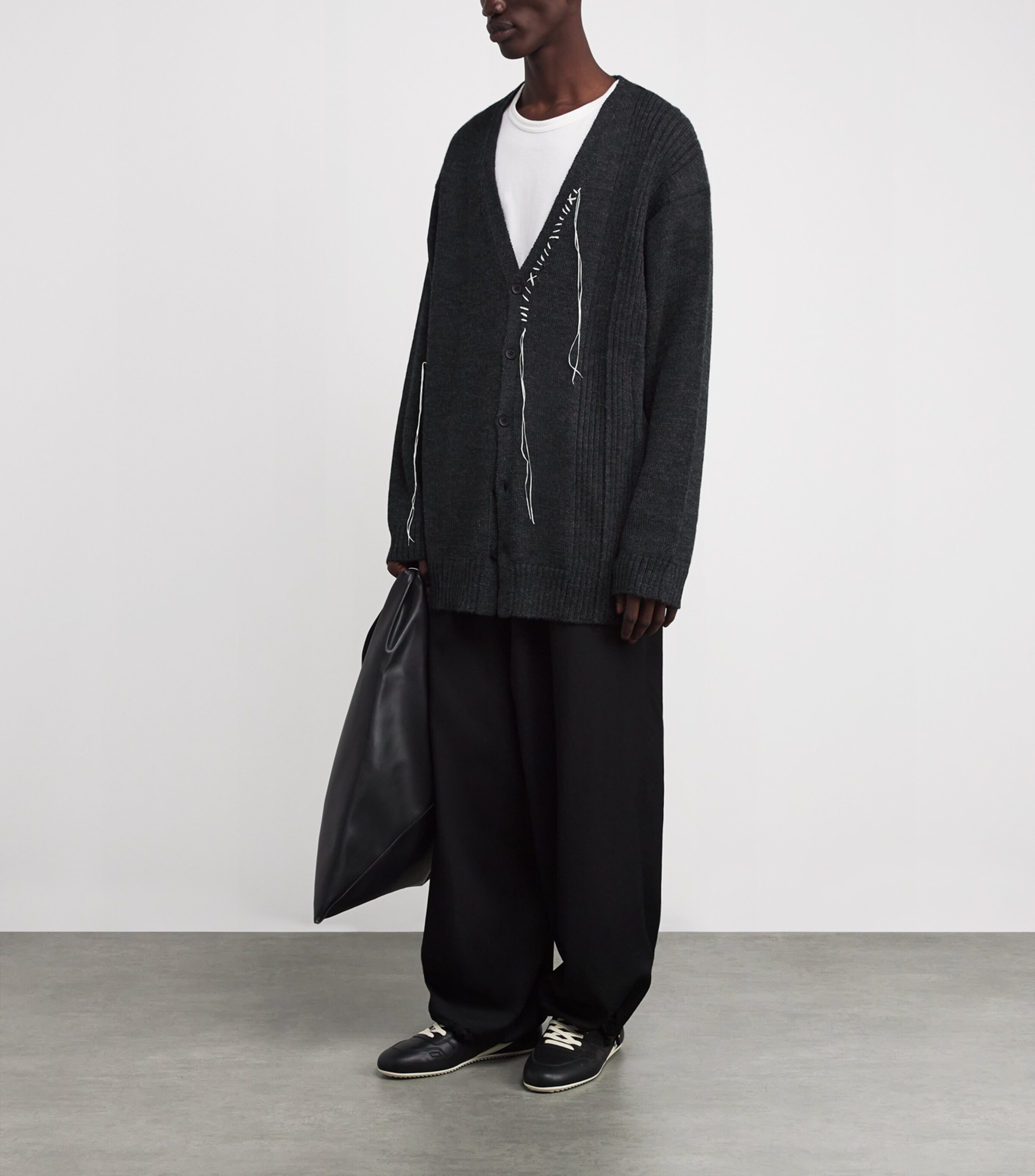 Yohji Yamamoto カーディガン 14-GAUGE LAYERED CARDIGAN – THE SHOP YOHJI YAMAMOTO