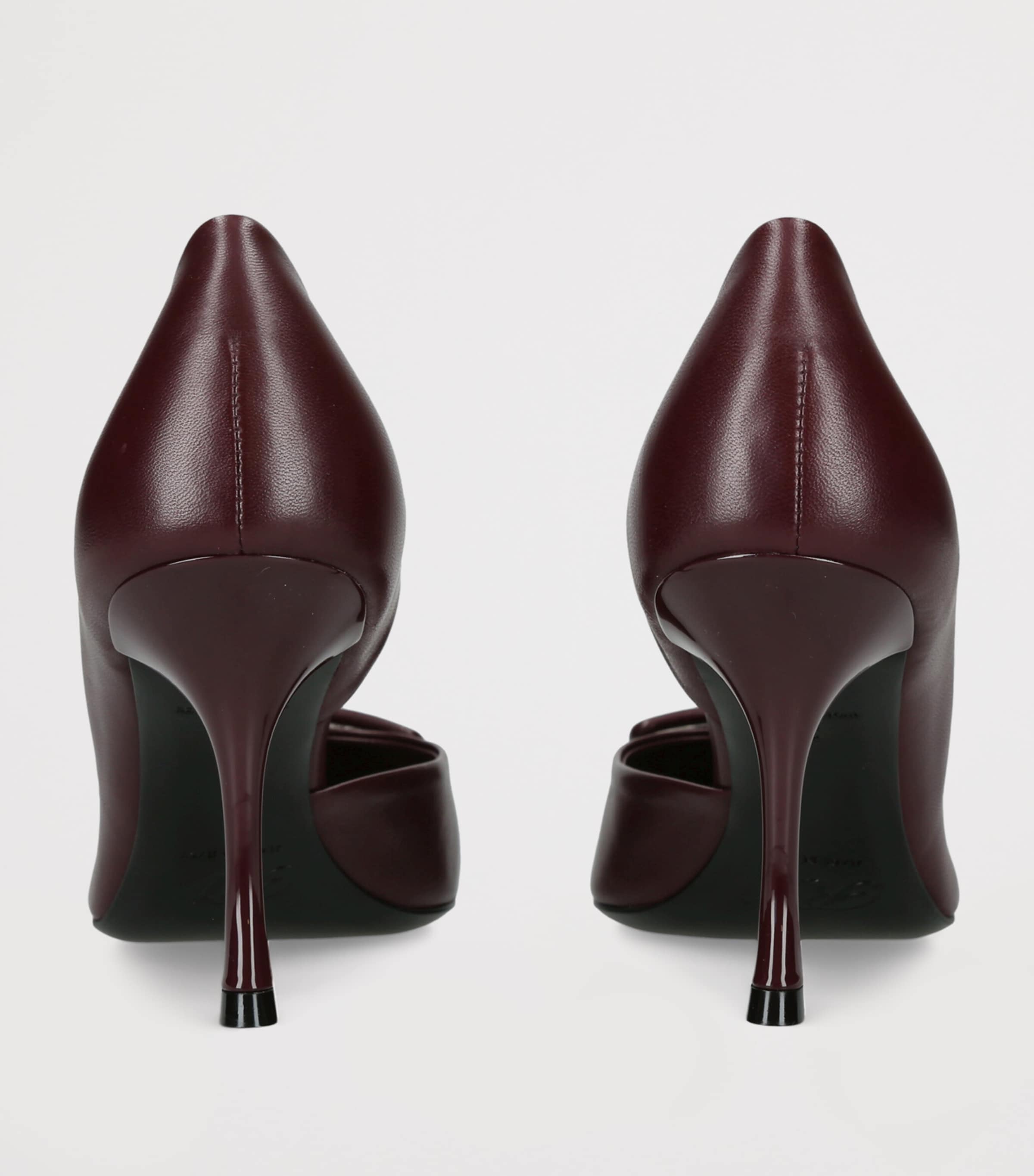 Roger Vivier Leather D'Orsay Pumps 85 Dark Brown Image 4