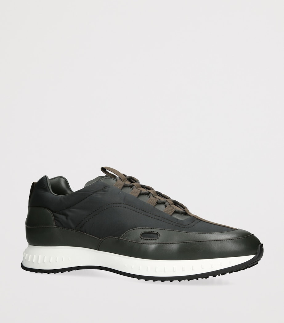 Stream Laced Sneakers DARK GREEN Image 3