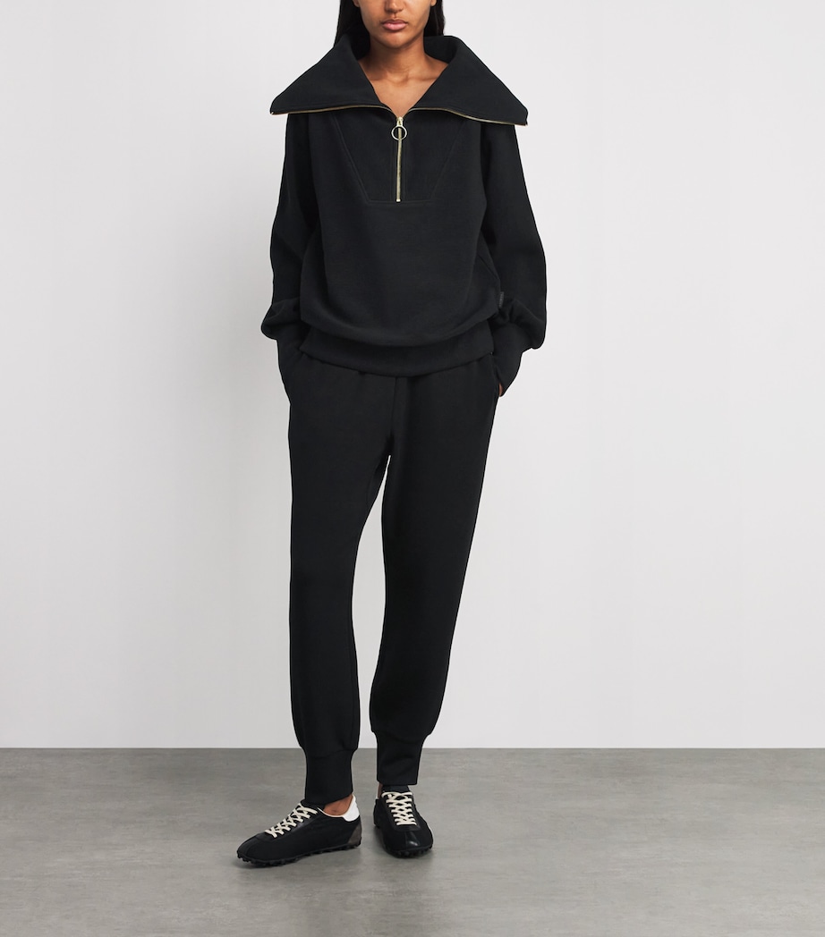 The Slim Cuff Sweatpants BLACK Image 2