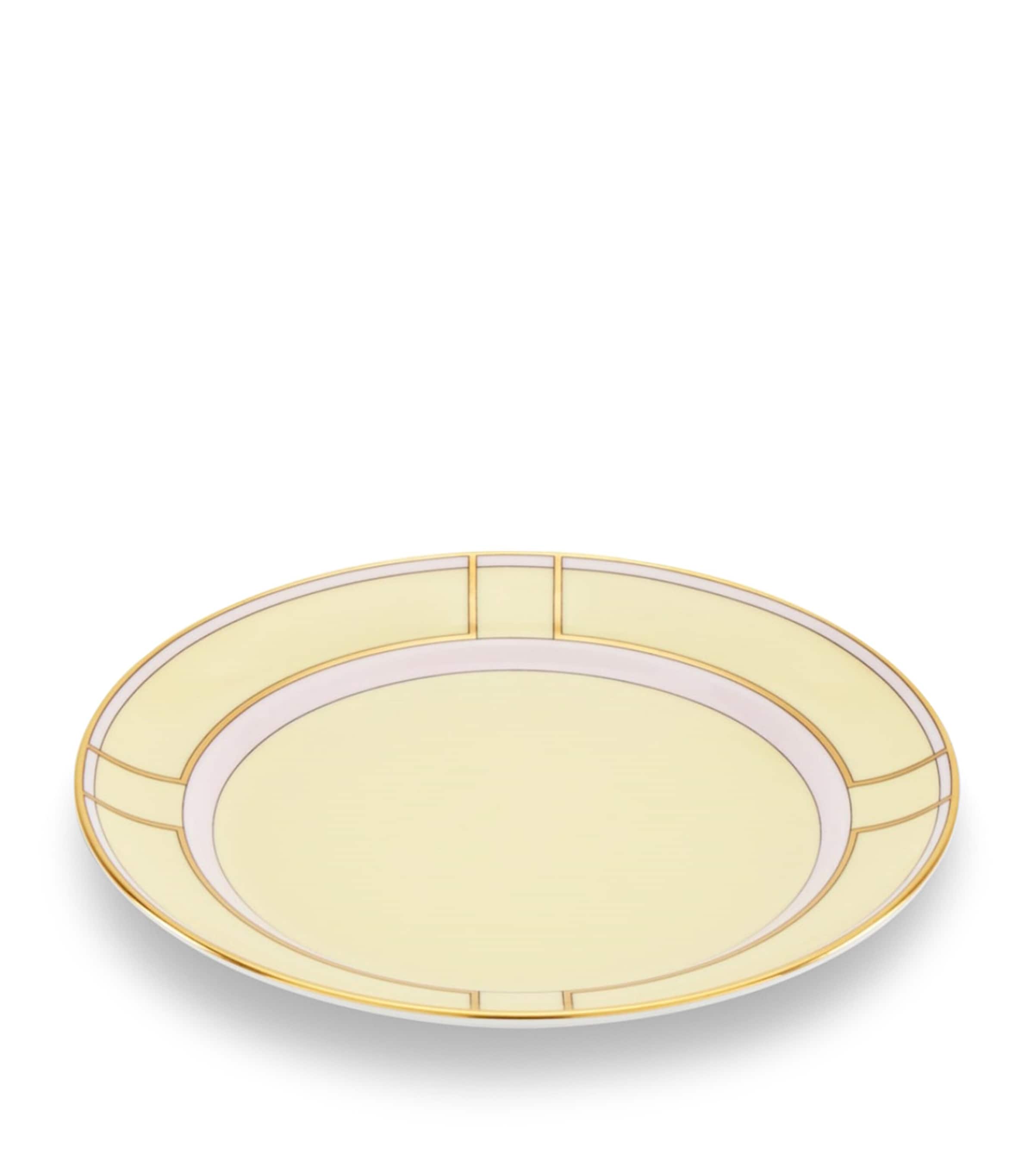 Ginori 1735 Porcelain Colonna Diva Giallo Dessert Plate (20cm) — foto 4