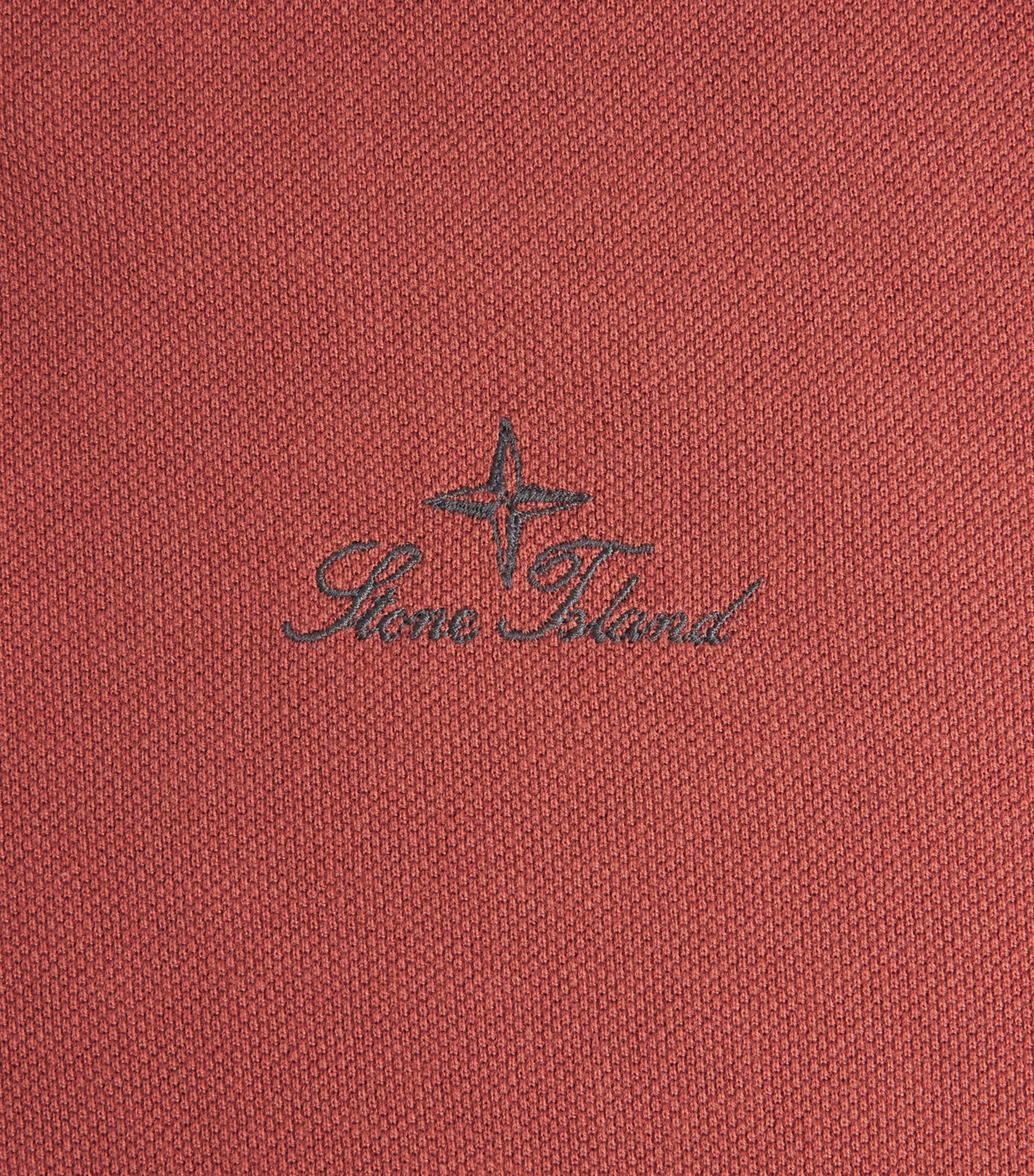 Cotton Embroidered Polo Shirt V0015 Image 5