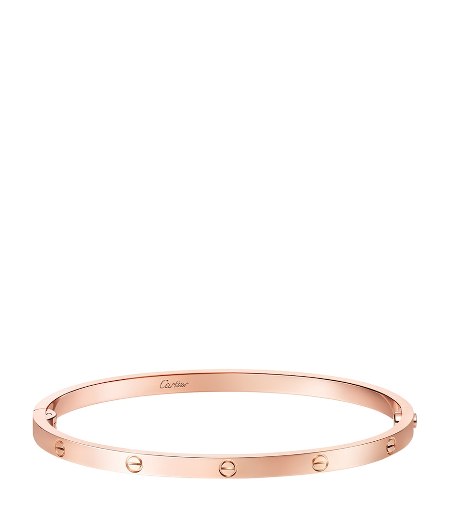 Small Rose Gold LOVE Bracelet ROSE GOLD Image 1
