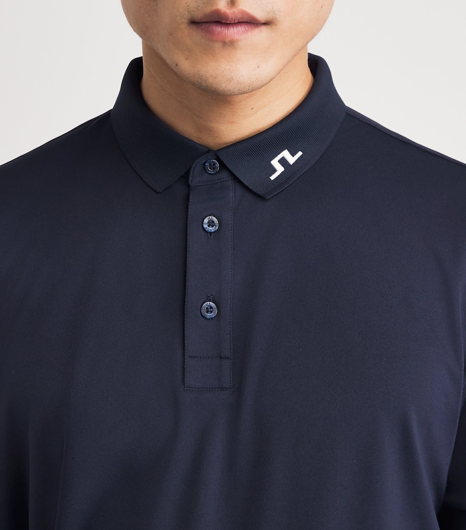 J Lindeberg Mens KV Polo Shirt Jl Navy Image 3