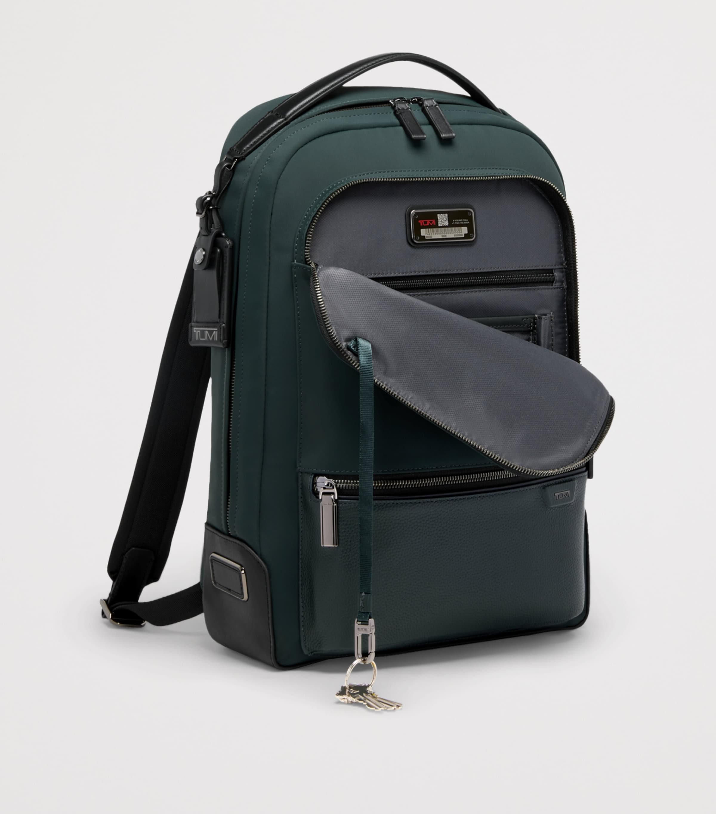 Tumi Bradner Backpack (42cm) Deep Pine Image 3