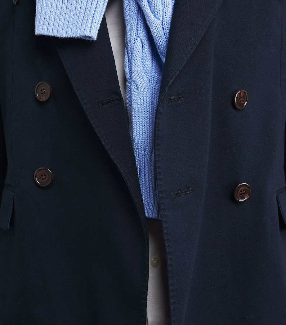 Garment-Dyed Blazer BLUE Image 6