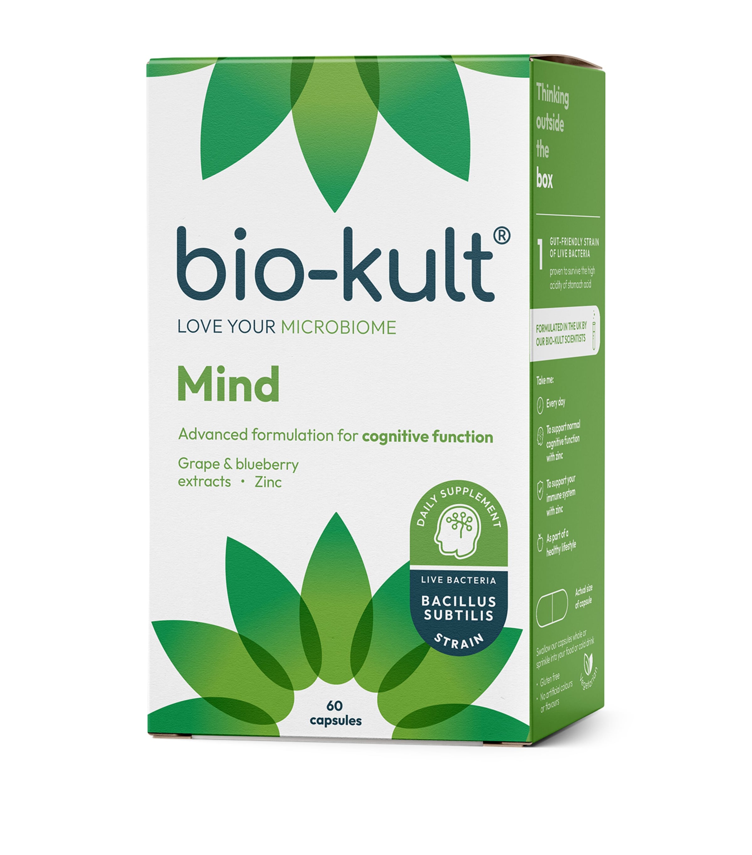 Bio-Kult Mind Advanced (60 Capsules) NO COLOUR Image 2