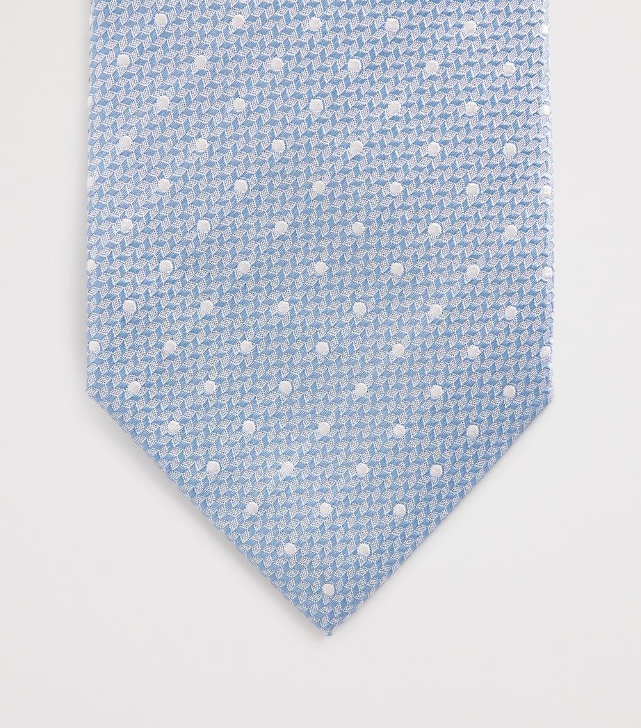 Isaia Silk Seven-Fold Tie Image 3