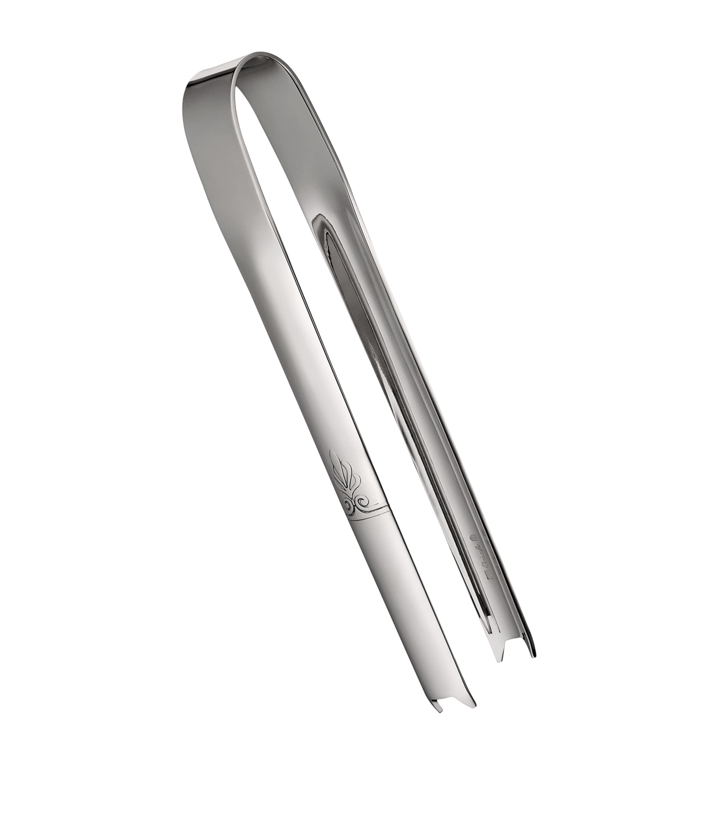 Christofle Silver-plated Malmaison Ice Tongs In Silver