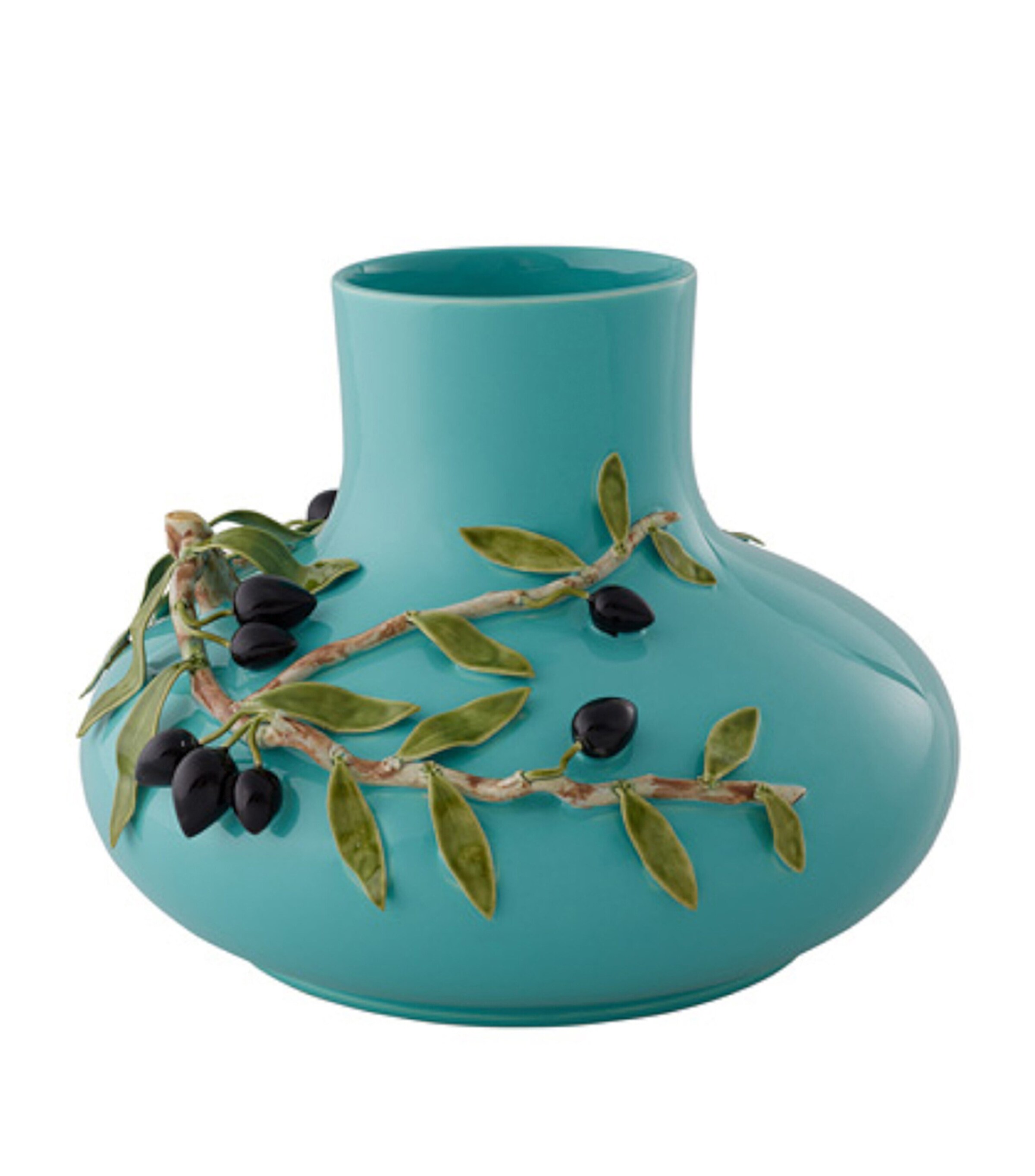 x Esporão Large Olival Vase (22.5cm) GREEN, BLUE, WHITE Image 2