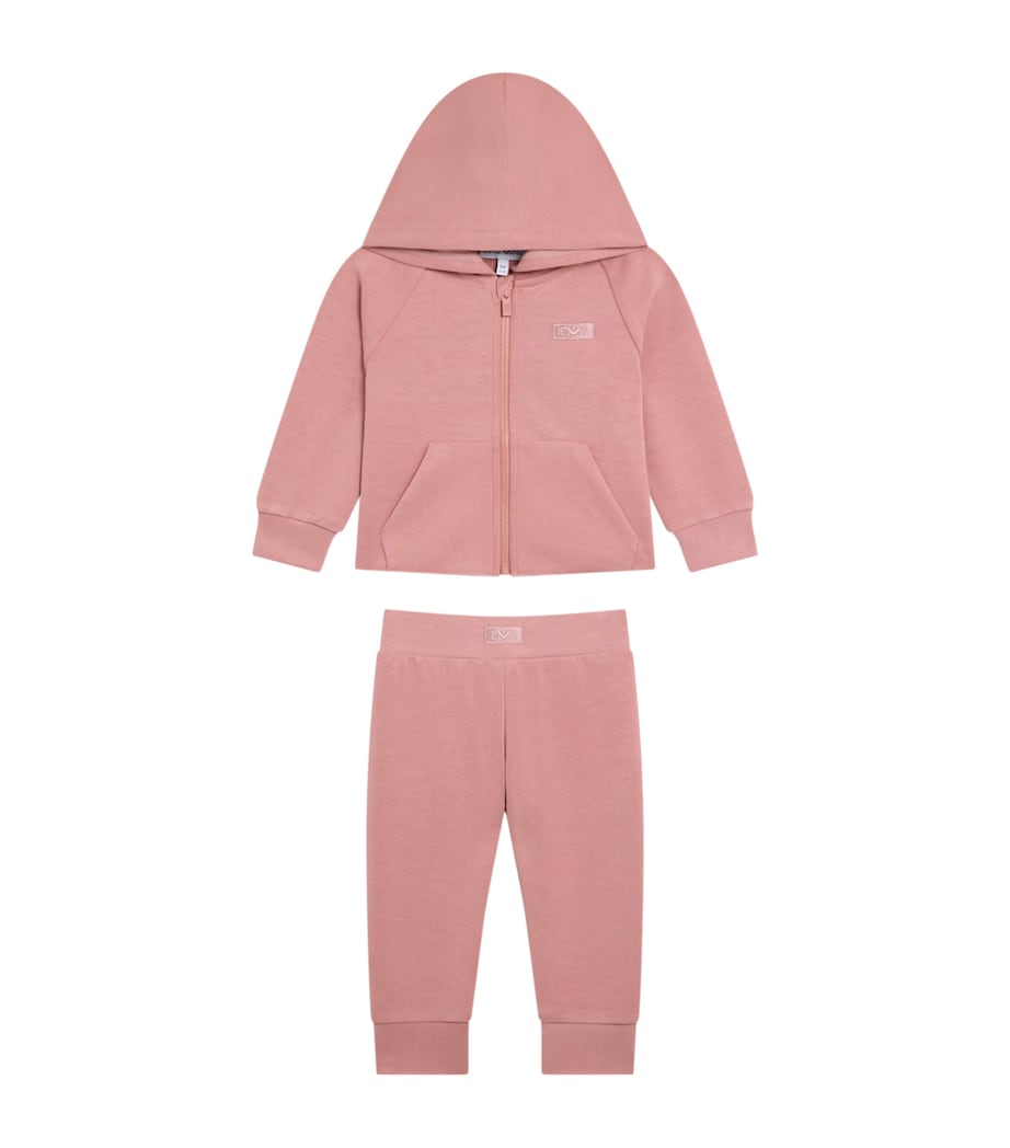 Logo Zip-Up Tracksuit (6-36 Months) UA300LILAS Image 1