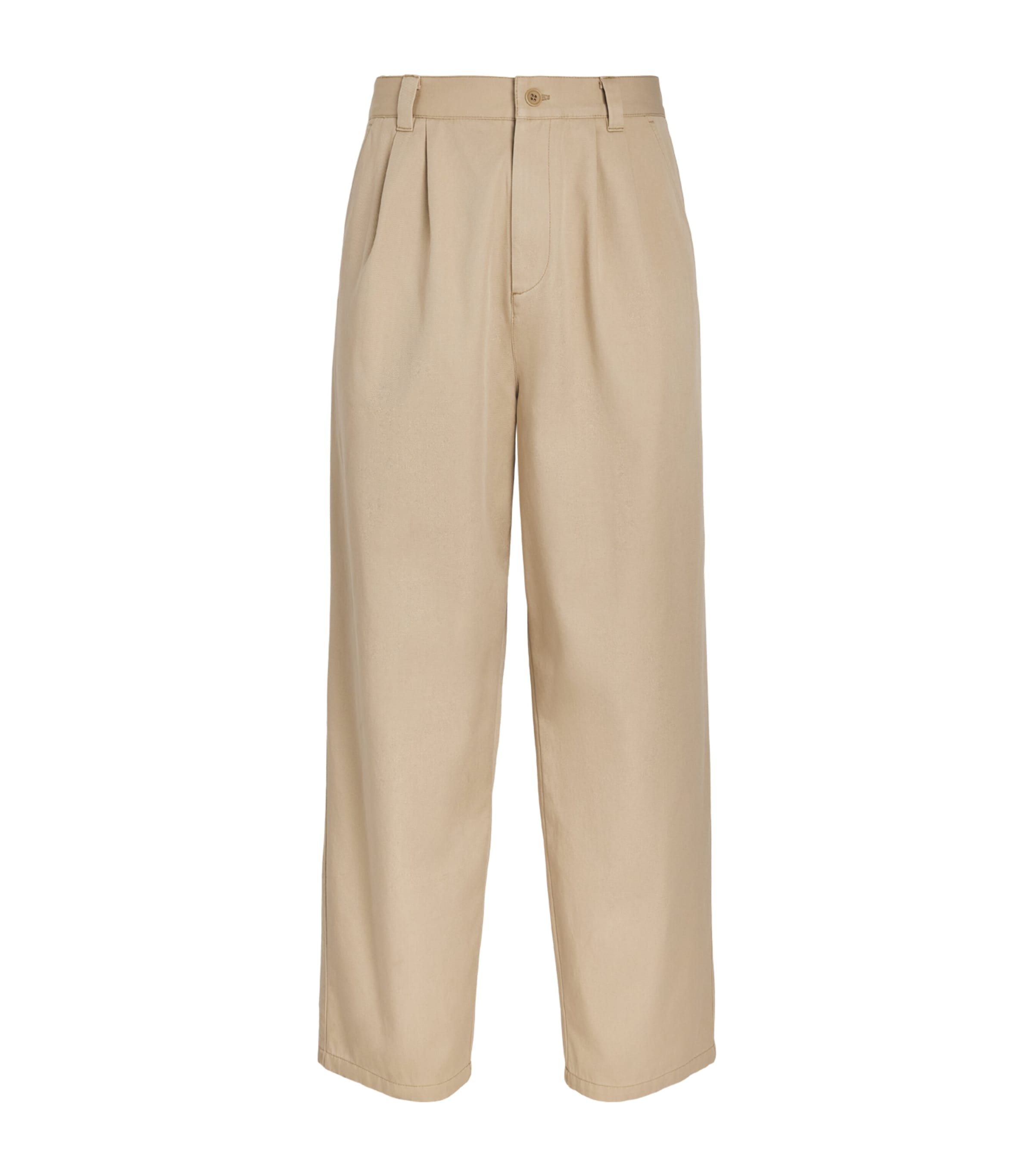 A.P.C. Mens Cotton Ricky Chinos Baa Beige Image 1